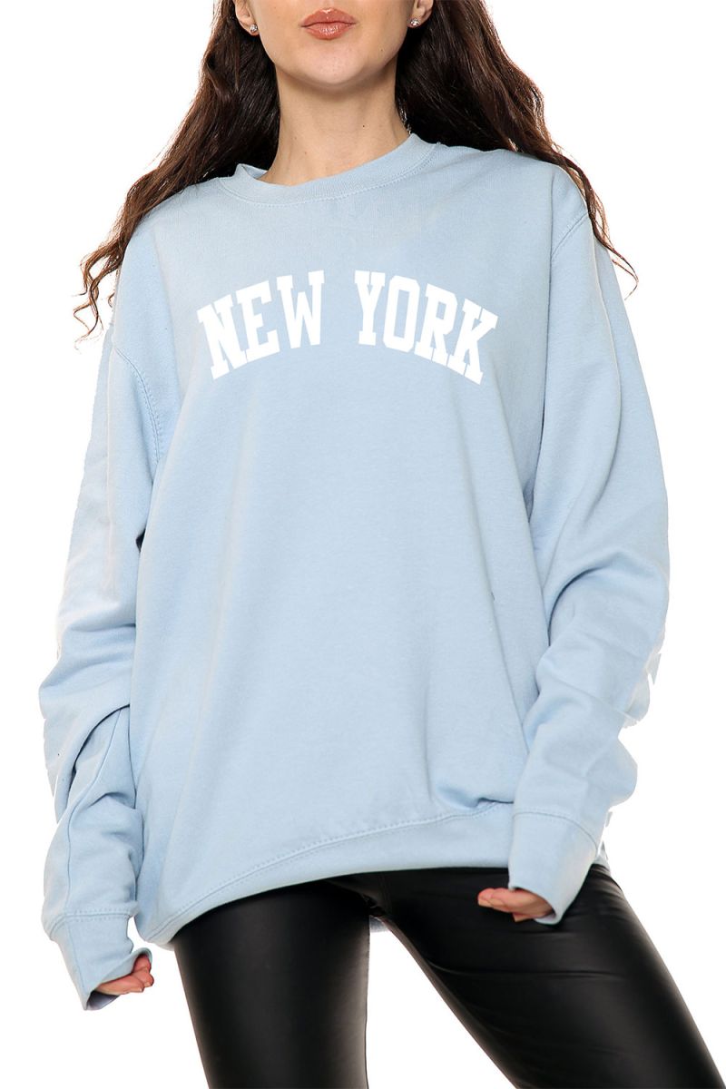 New York Oversized Sweatshirt (Pack of 6)