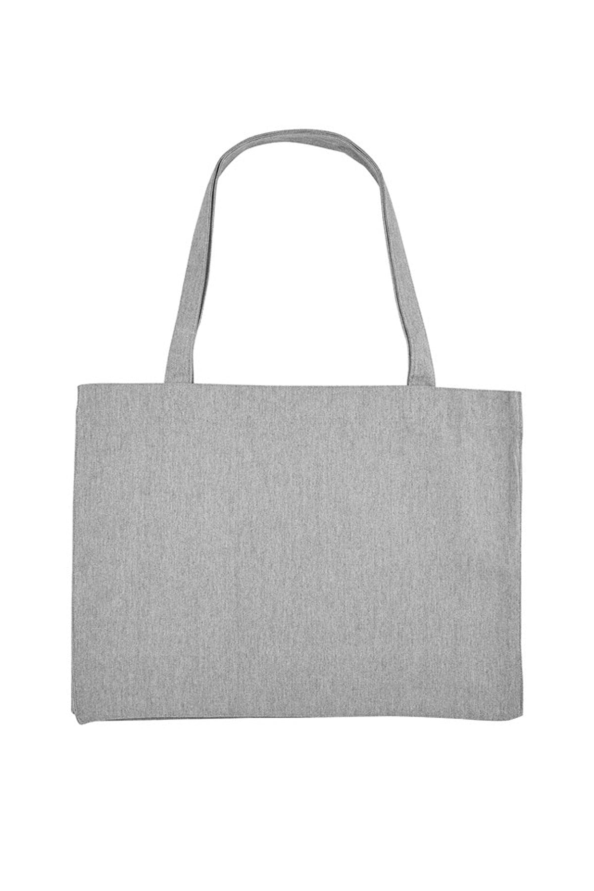 Plain Woven Shopping Tote Bag
