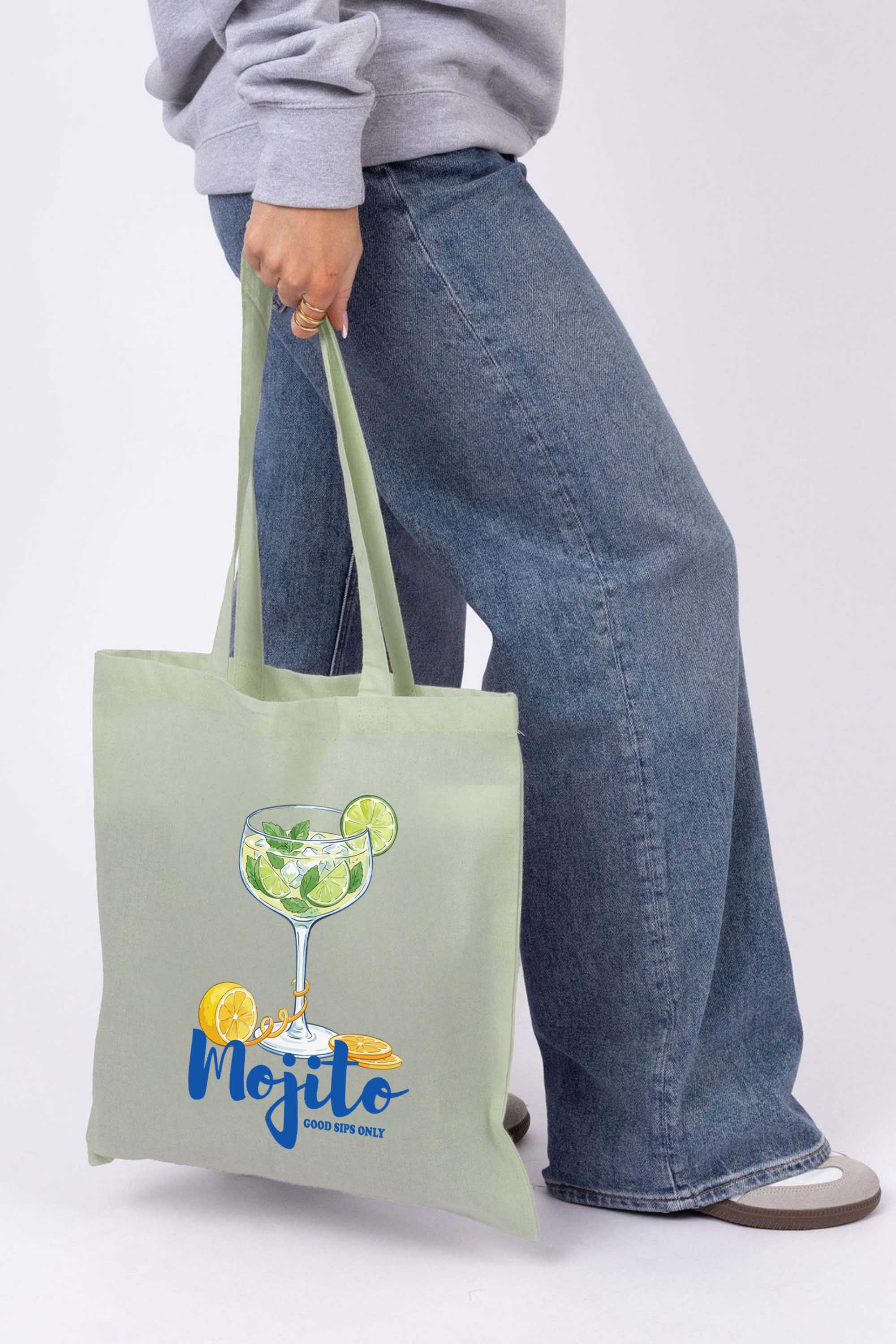 Mojito Printed Tote Bag