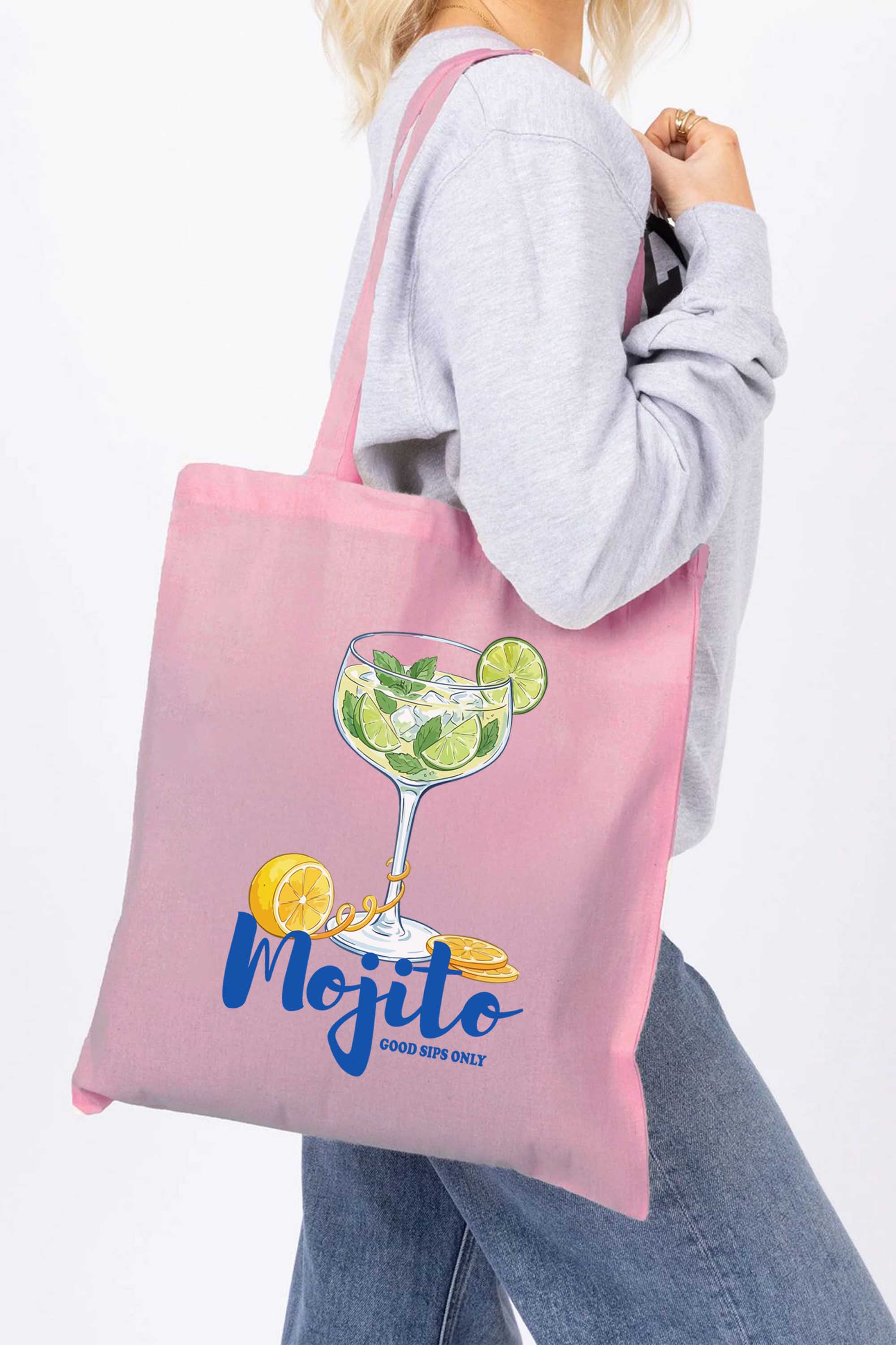 Mojito Printed Tote Bag