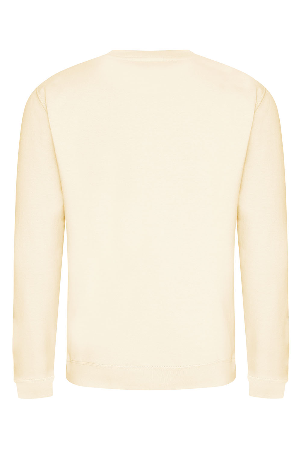 Plain Sweatshirt In Vanilla Milkshake (Single).