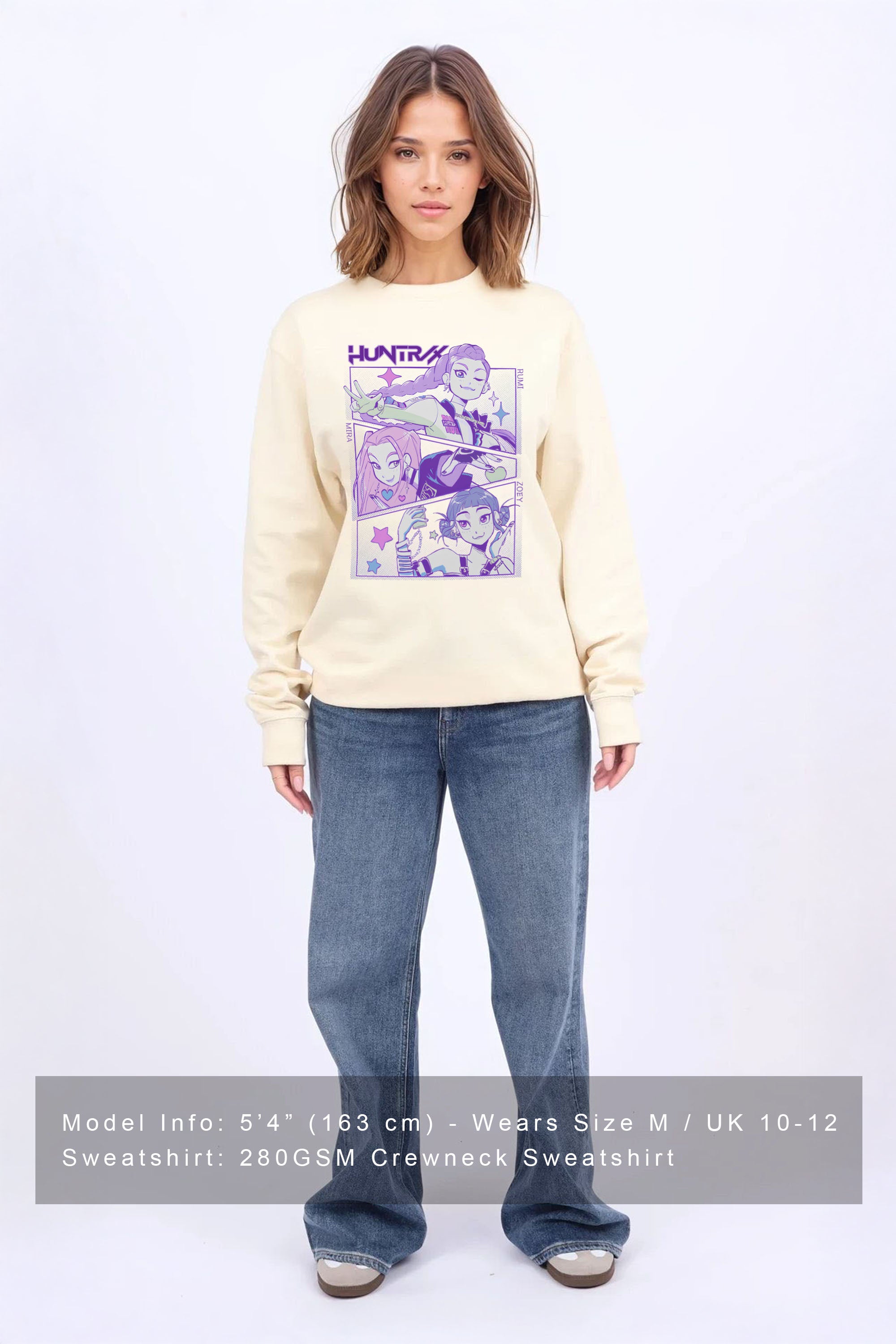 Huntrix K-pop Anime Printed Sweatshirt