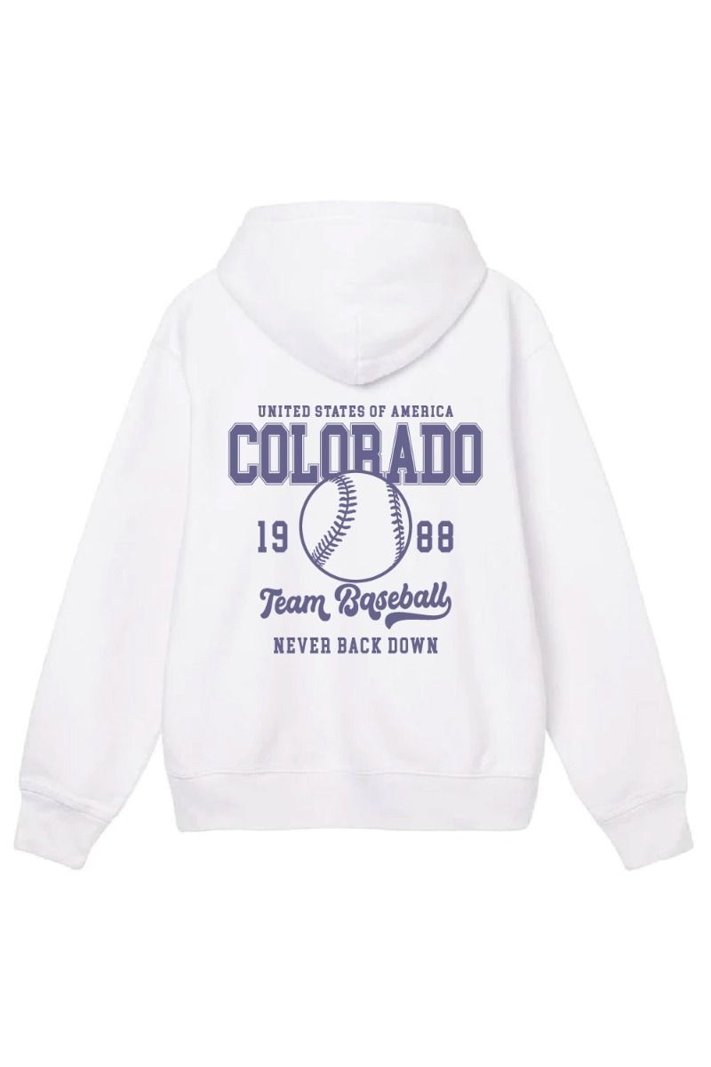 Colorado Baseball Team Printed Hoodie (Pack of 6)