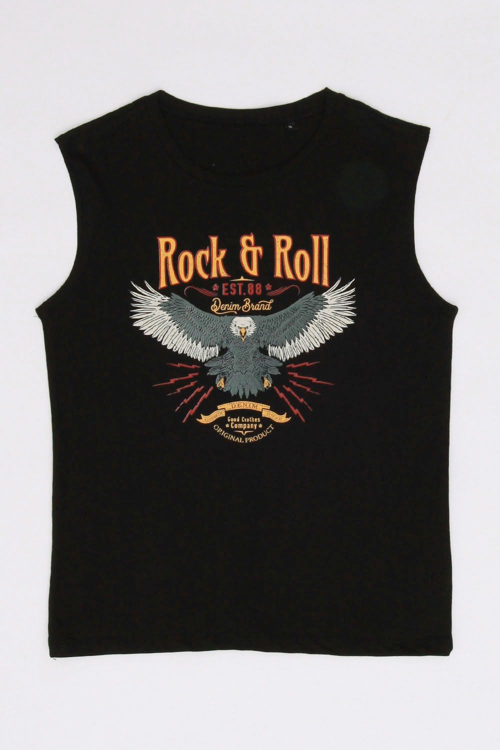 Rock & Roll Sleeveless Vest Top (Pack of 3)