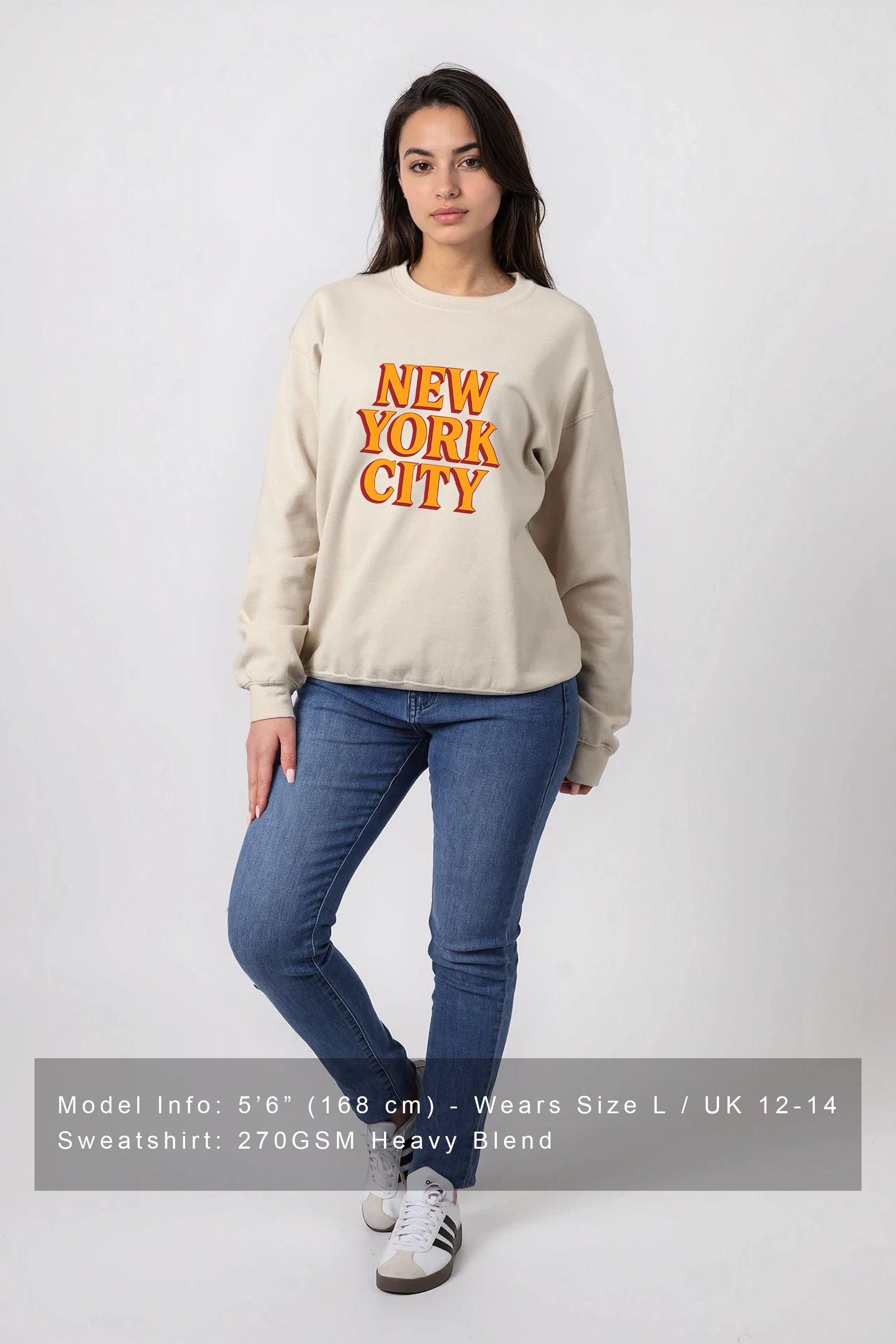 Unisex Heavy Blend New York City Printed Sweatshirt