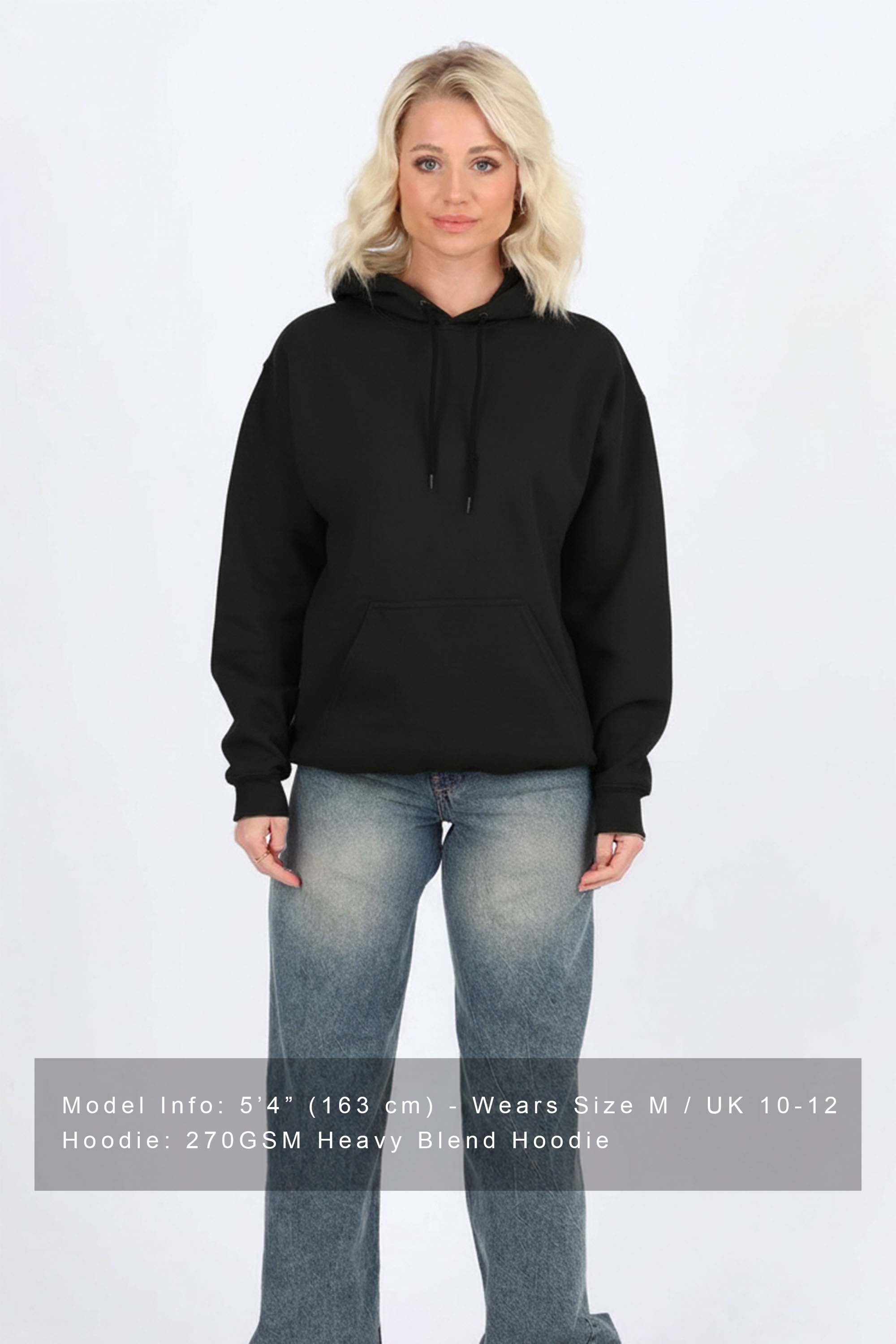 Unisex 270GSM Heavy Blend Plain Hoodies