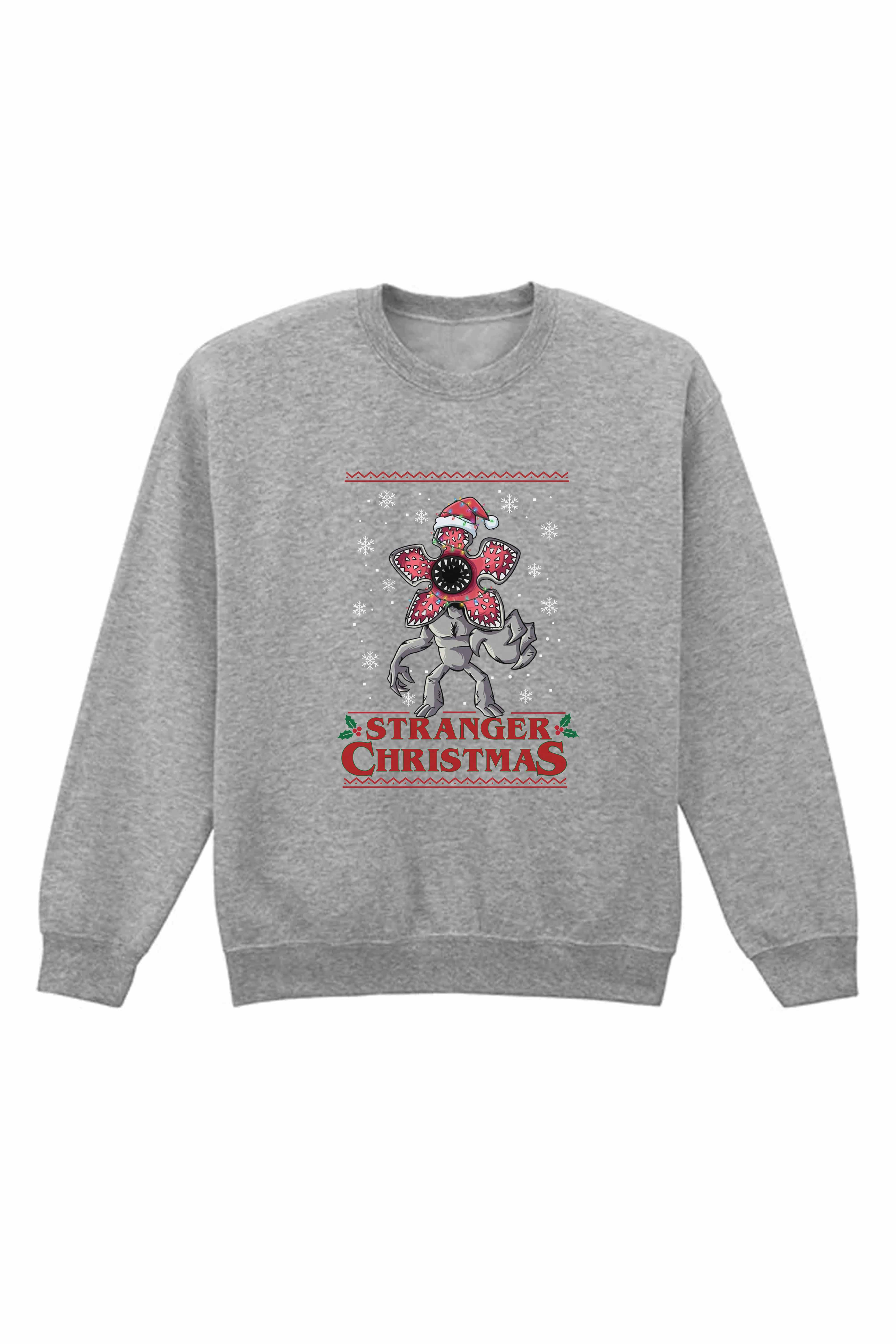 Unisex Heavy Blend Stranger Christmas Monster Sweatshirt