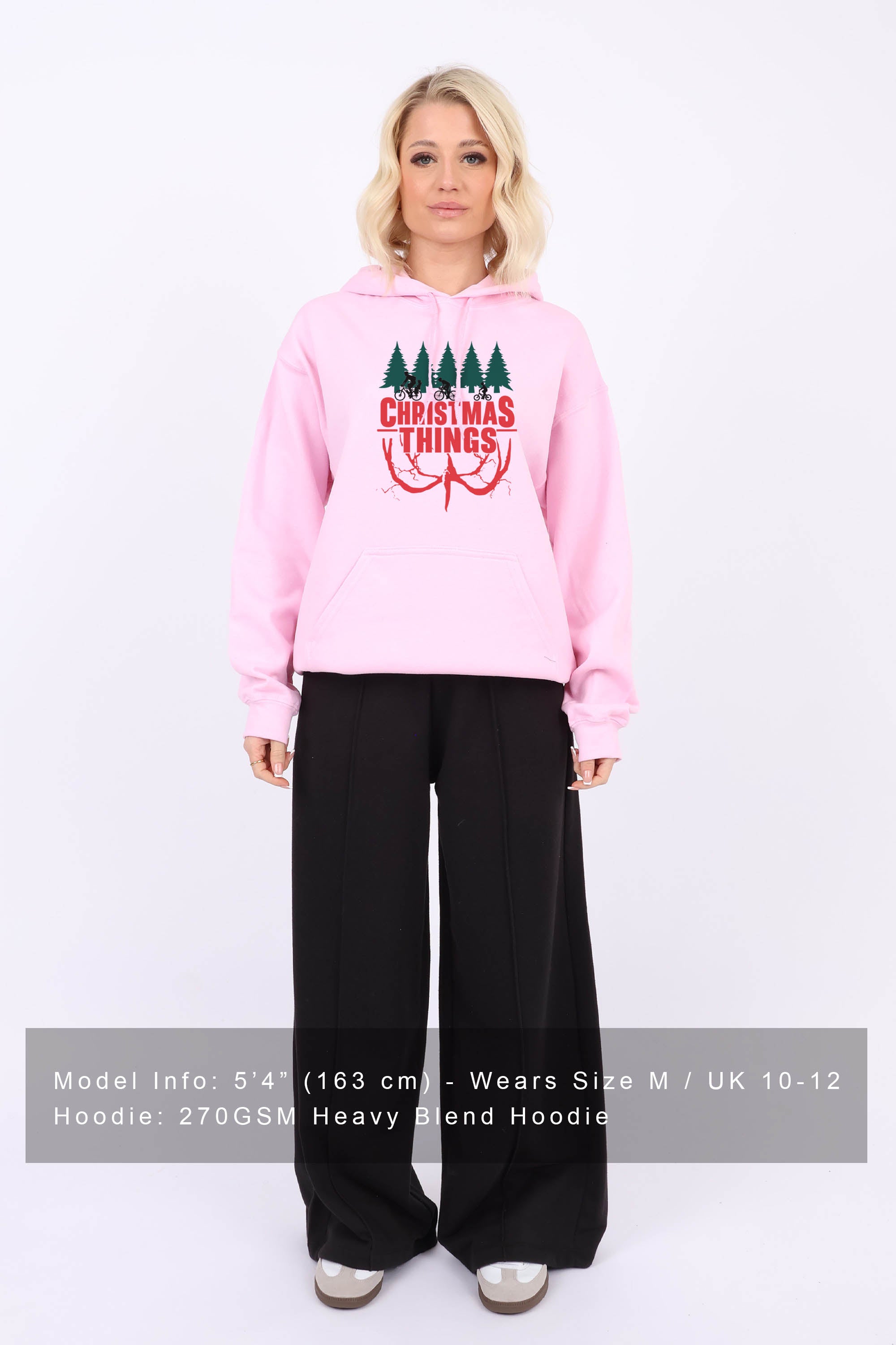 Christmas Things Printed Heavy Blend Hoodie