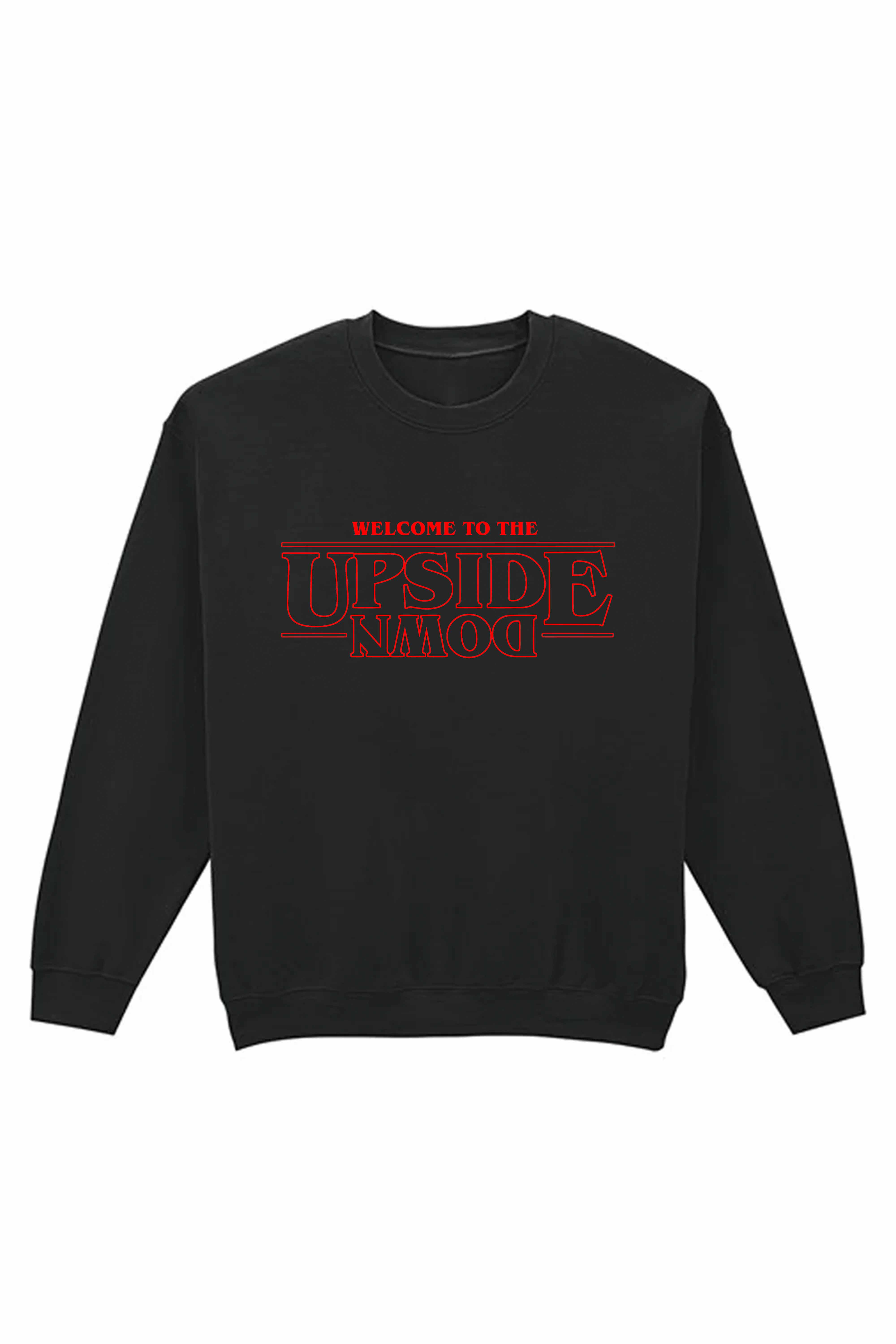 Unisex Heavy Blend Upside Down Graphic Sweatshirt