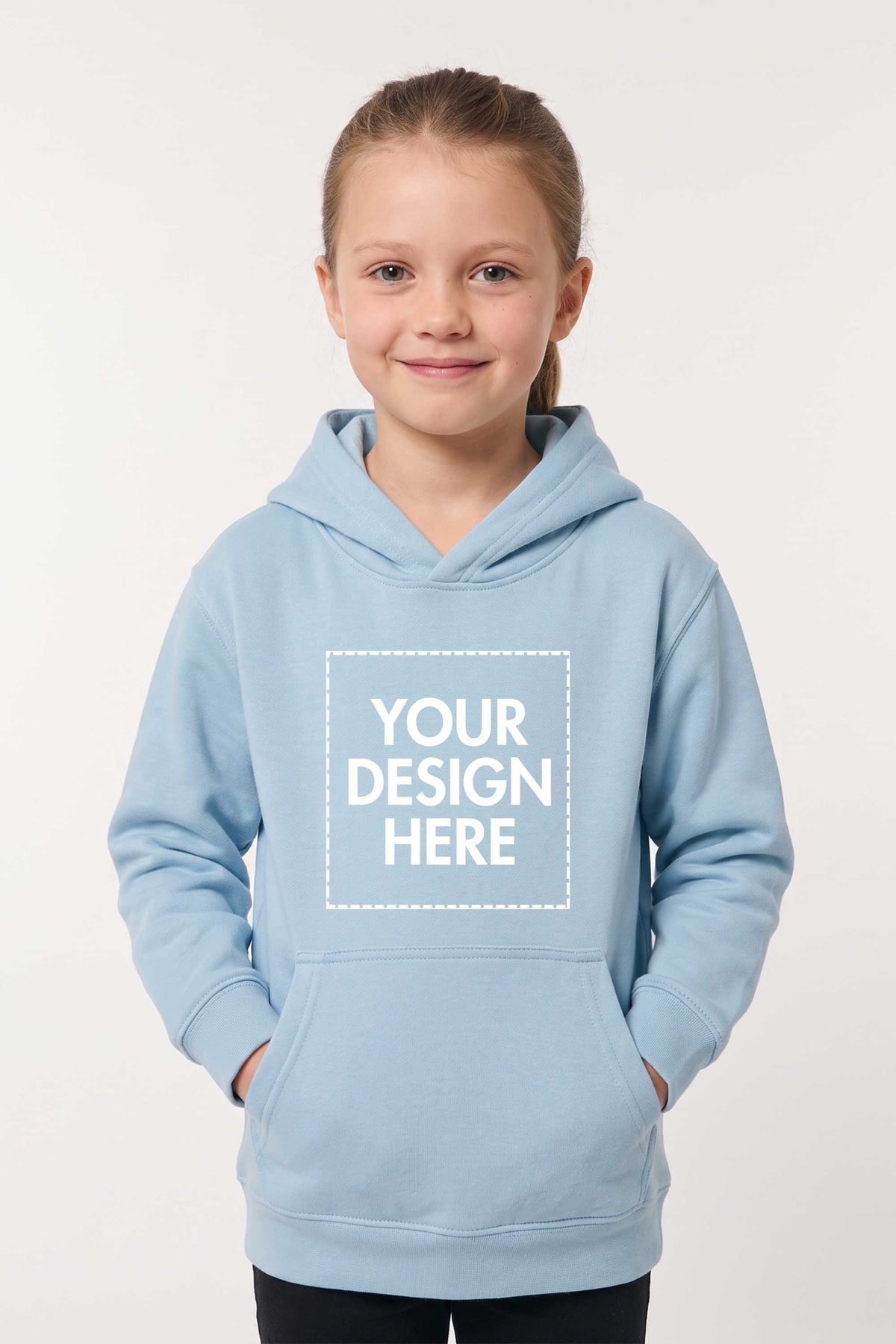 Kids Custom Printed Blended Hoodie
