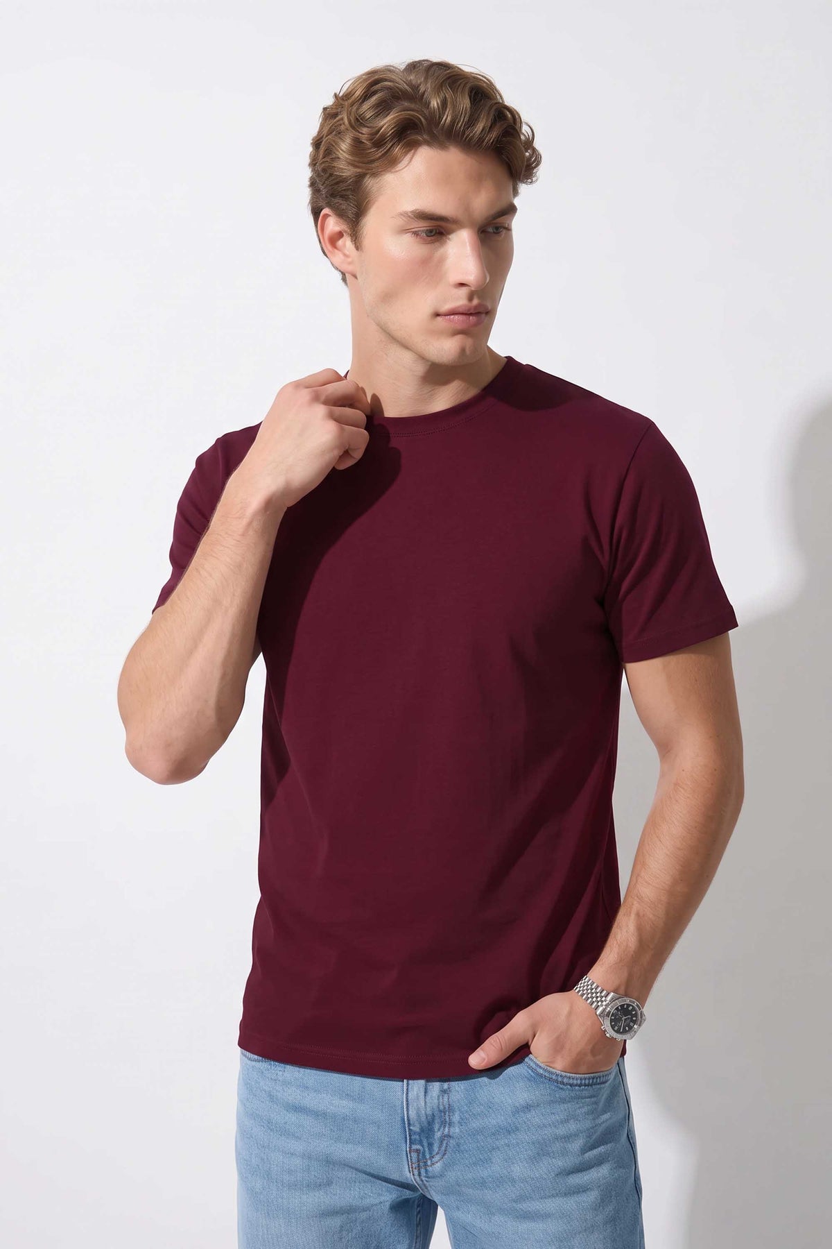 220GSM Core Organic Regular Fit Custom Printed T-Shirt