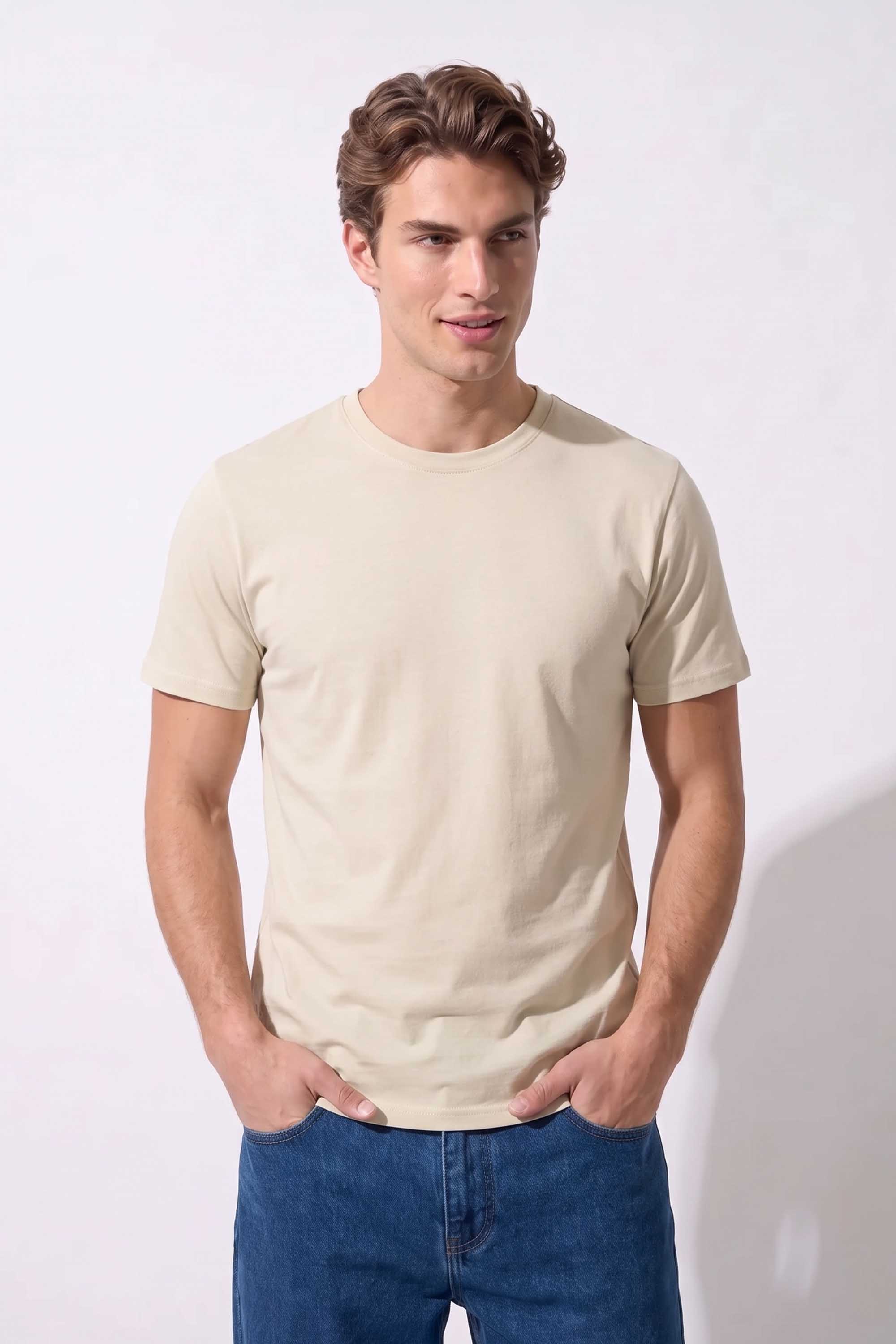220GSM Core Organic Regular Fit Custom Printed T-Shirt