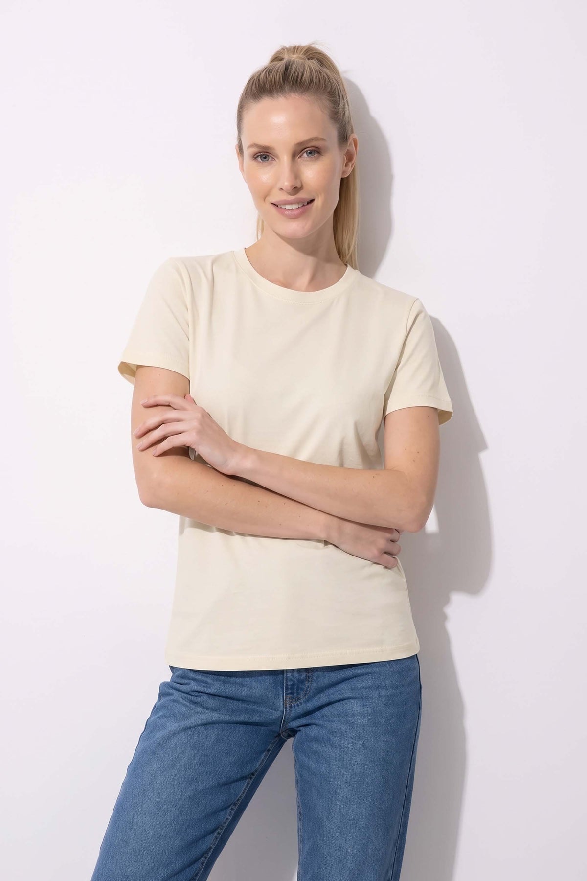 220GSM Core Organic Regular Fit Custom Printed T-Shirt