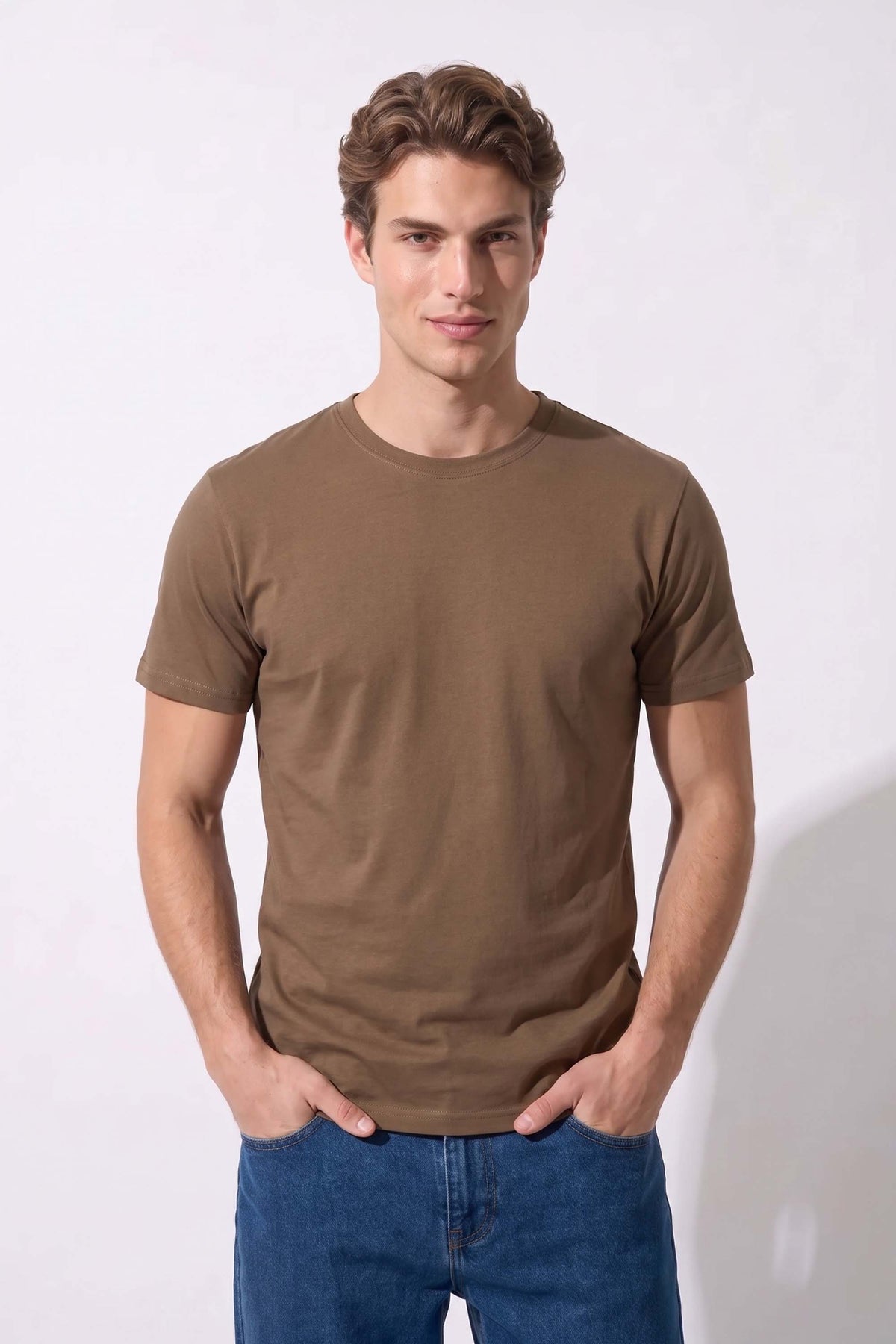 220GSM Core Organic Regular Fit Custom Printed T-Shirt