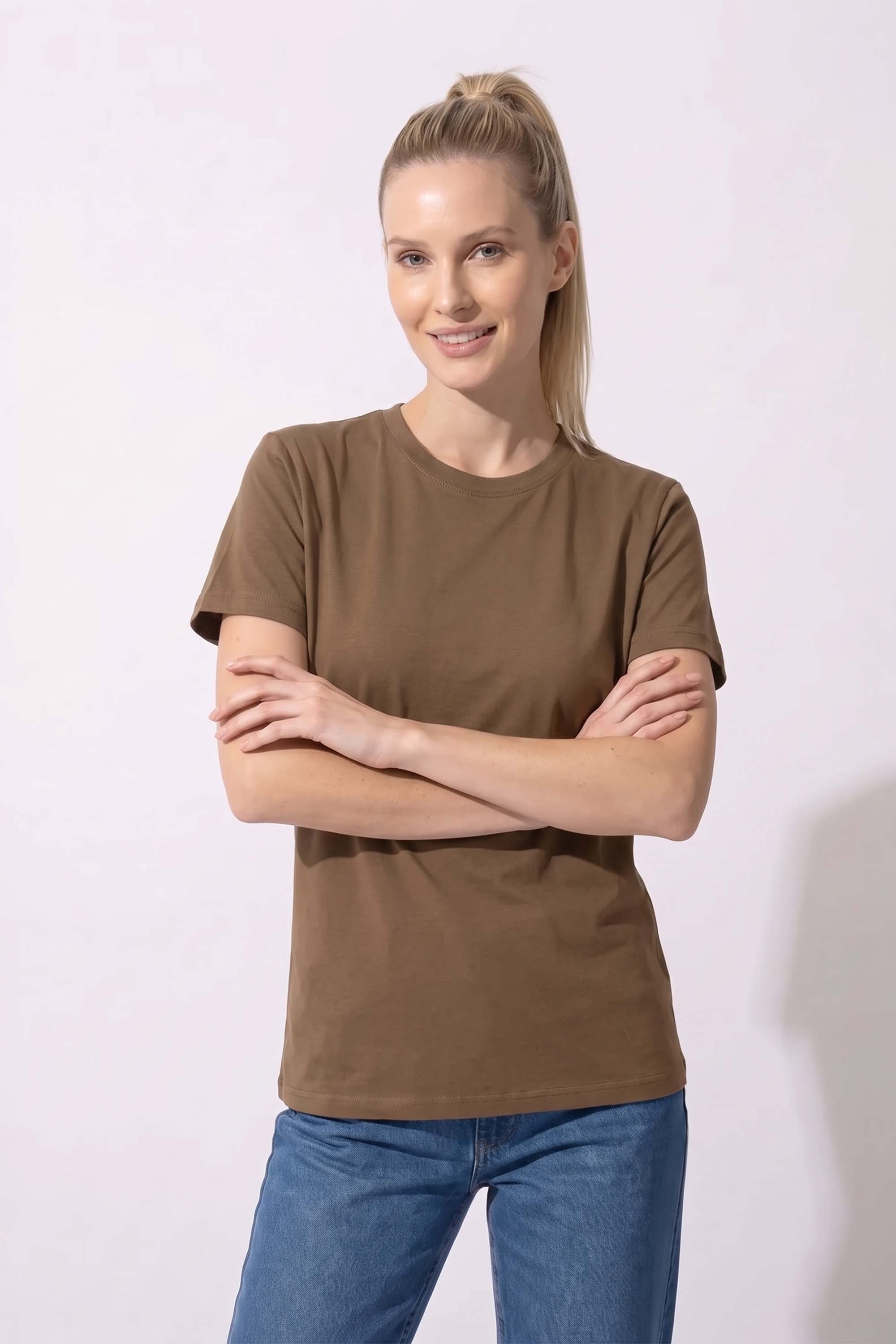 220GSM Core Organic Regular Fit Custom Printed T-Shirt