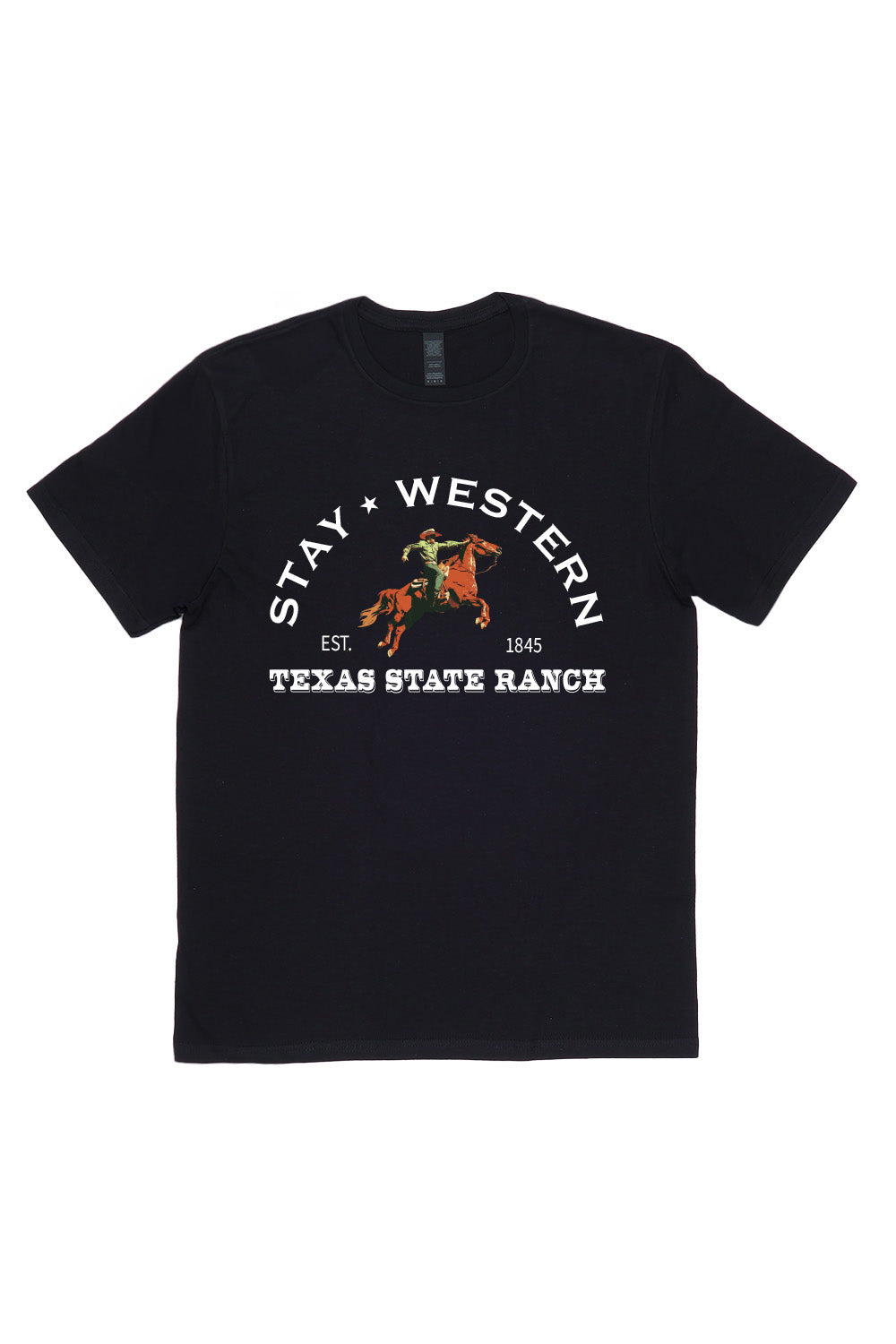 Stay Western T-Shirt in Black (Custom Packs)
