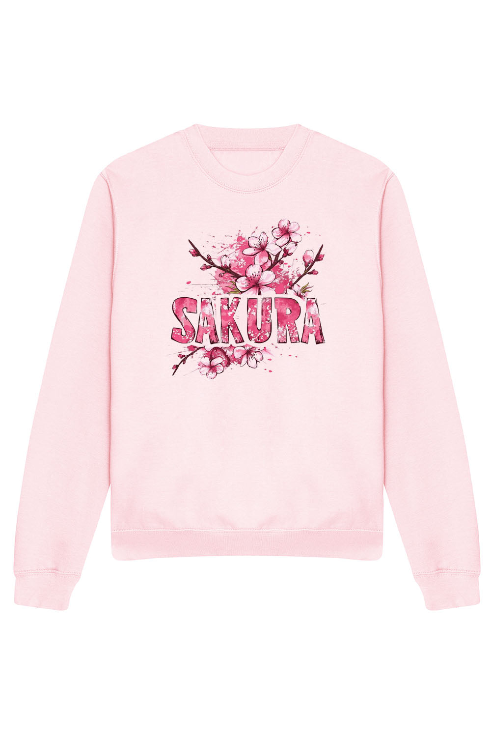 Sakura Sweatshirt In Baby Pink (Custom Pack)