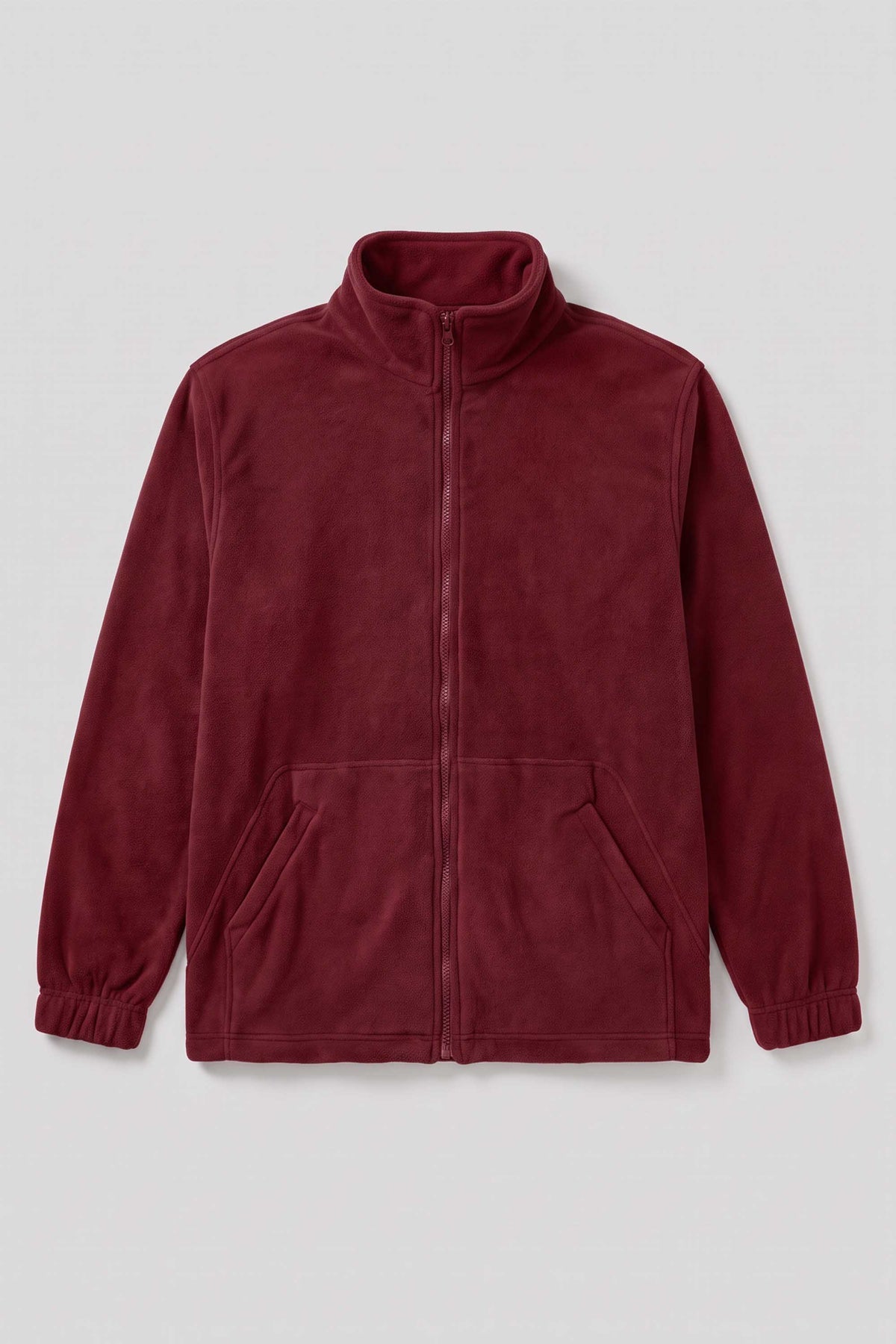 380GSM Heavyweight Micro Fleece Full Zip Jacket