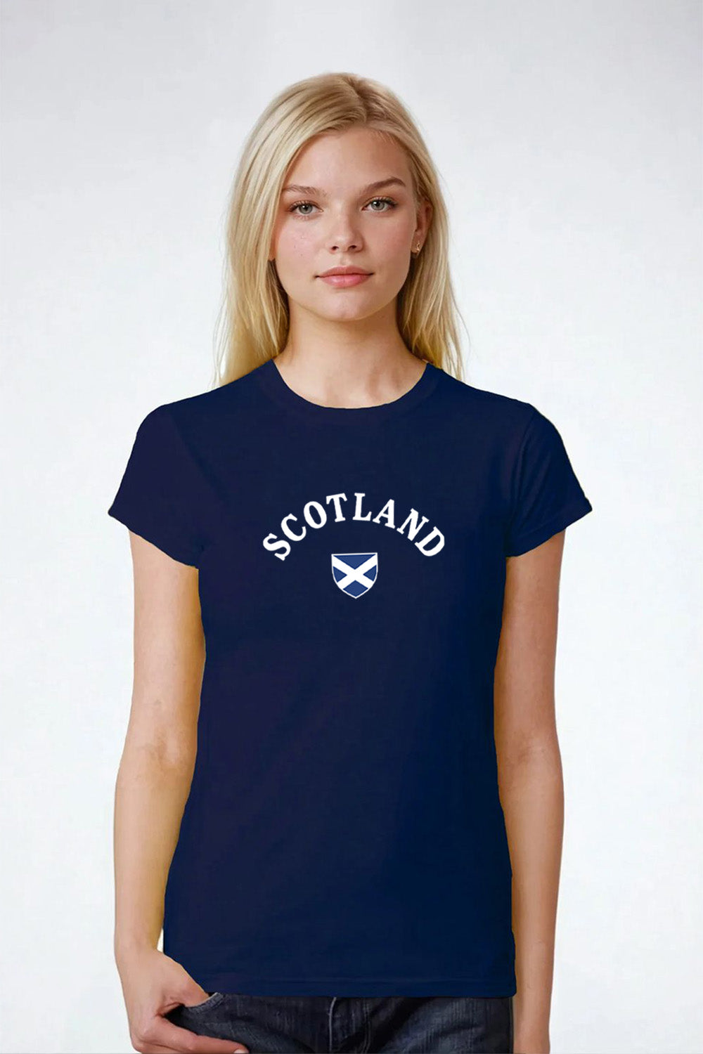 Scotland Fitted Printed T-Shirt