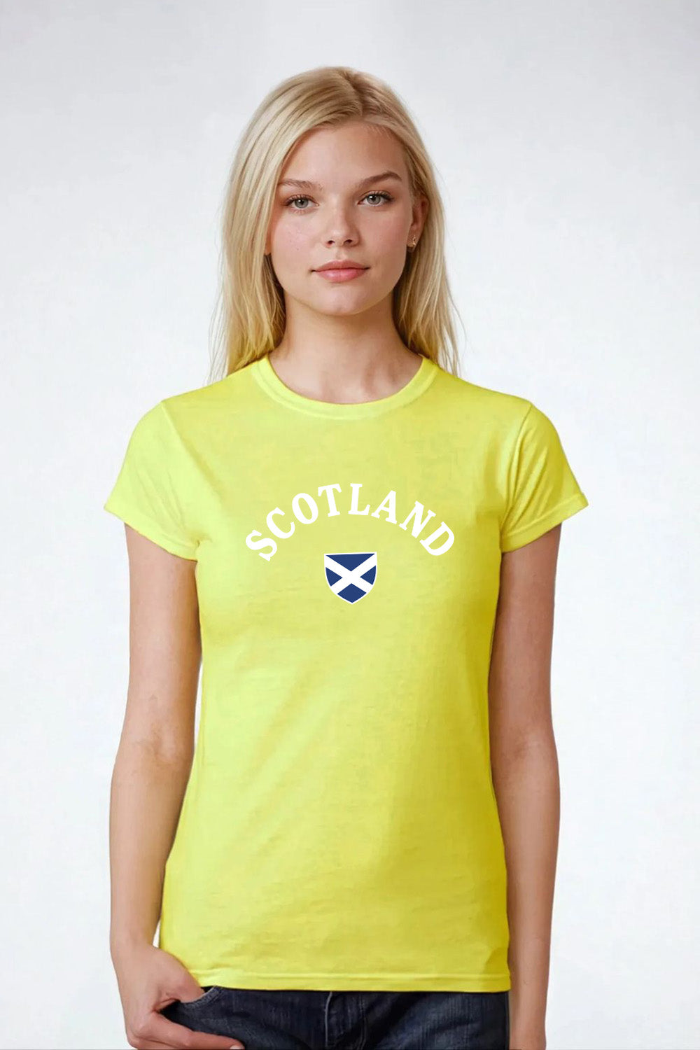 Scotland Fitted Printed T-Shirt