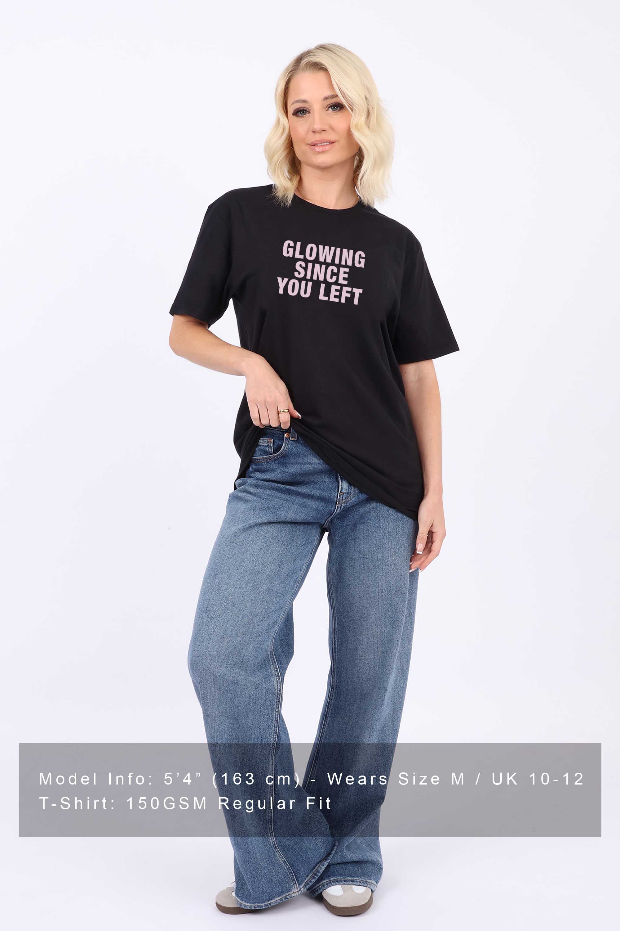 Glowing Since You left Printed T-shirt