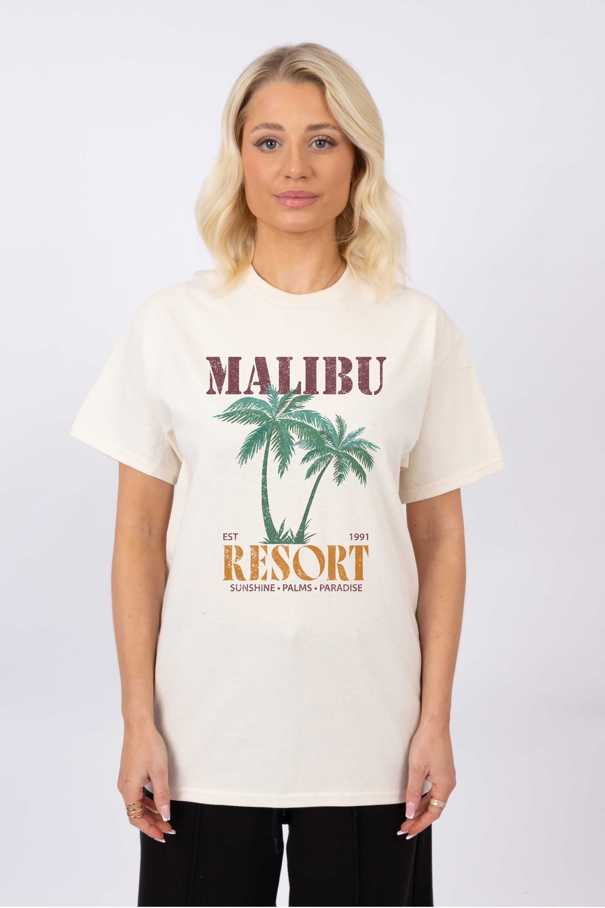 Malibu Resort Printed T-shirt