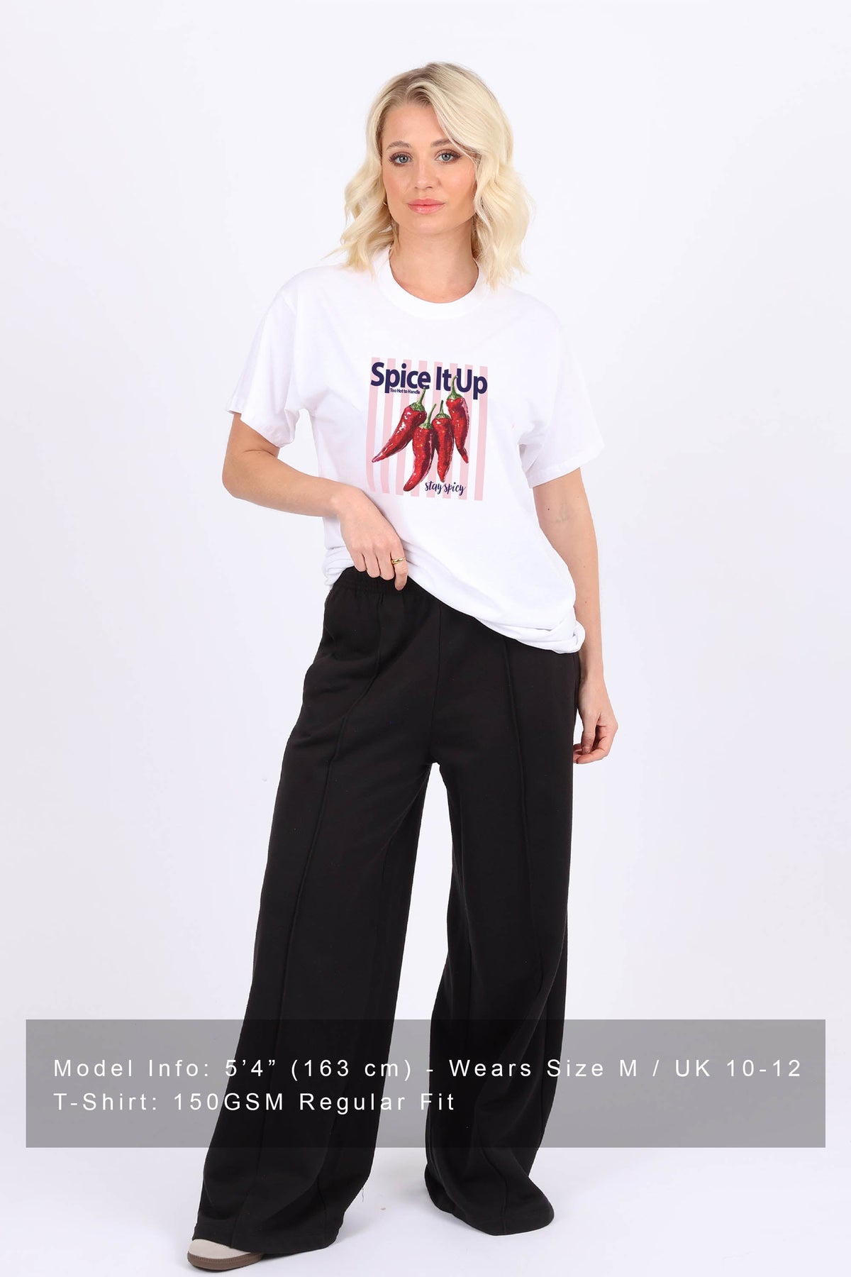 Spice it Up Chillies Retro Printed T-shirt