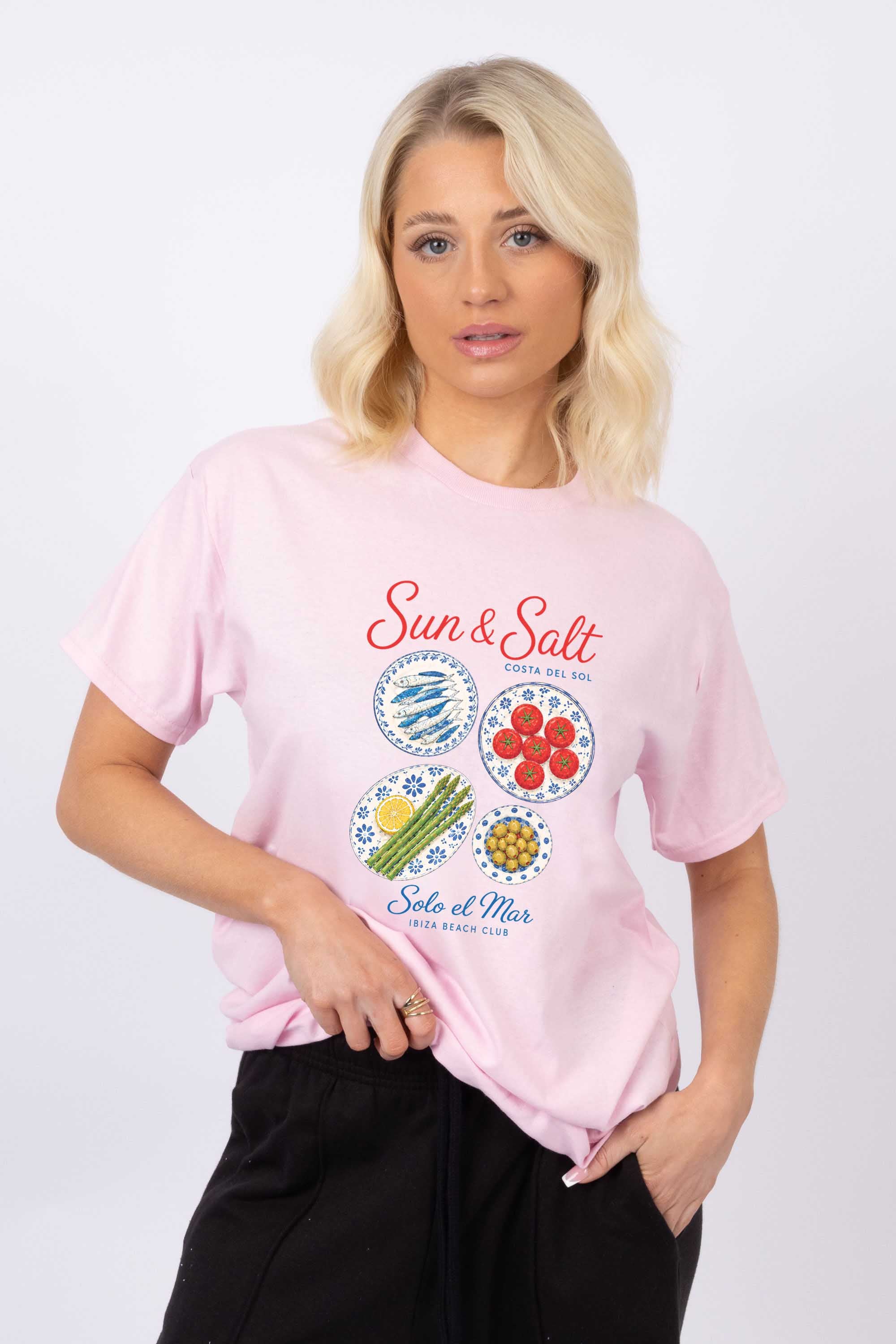 Sun And Salt Food Printed T-shirt