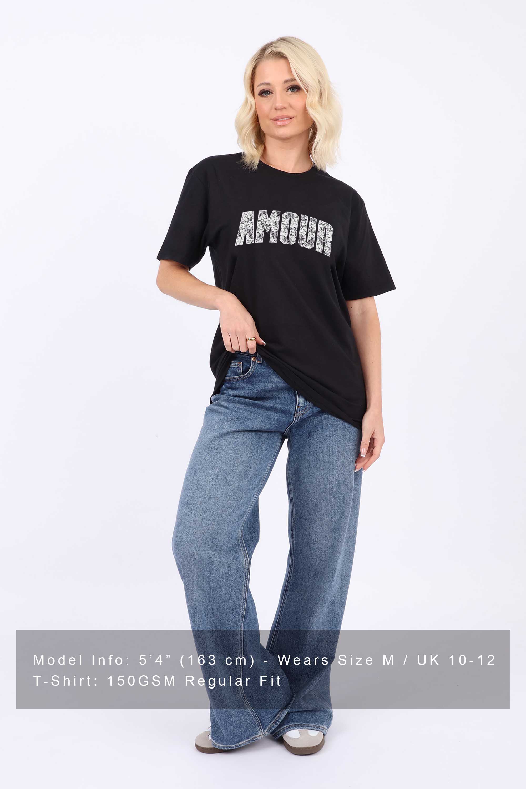 Amour Lace Printed T-Shirt