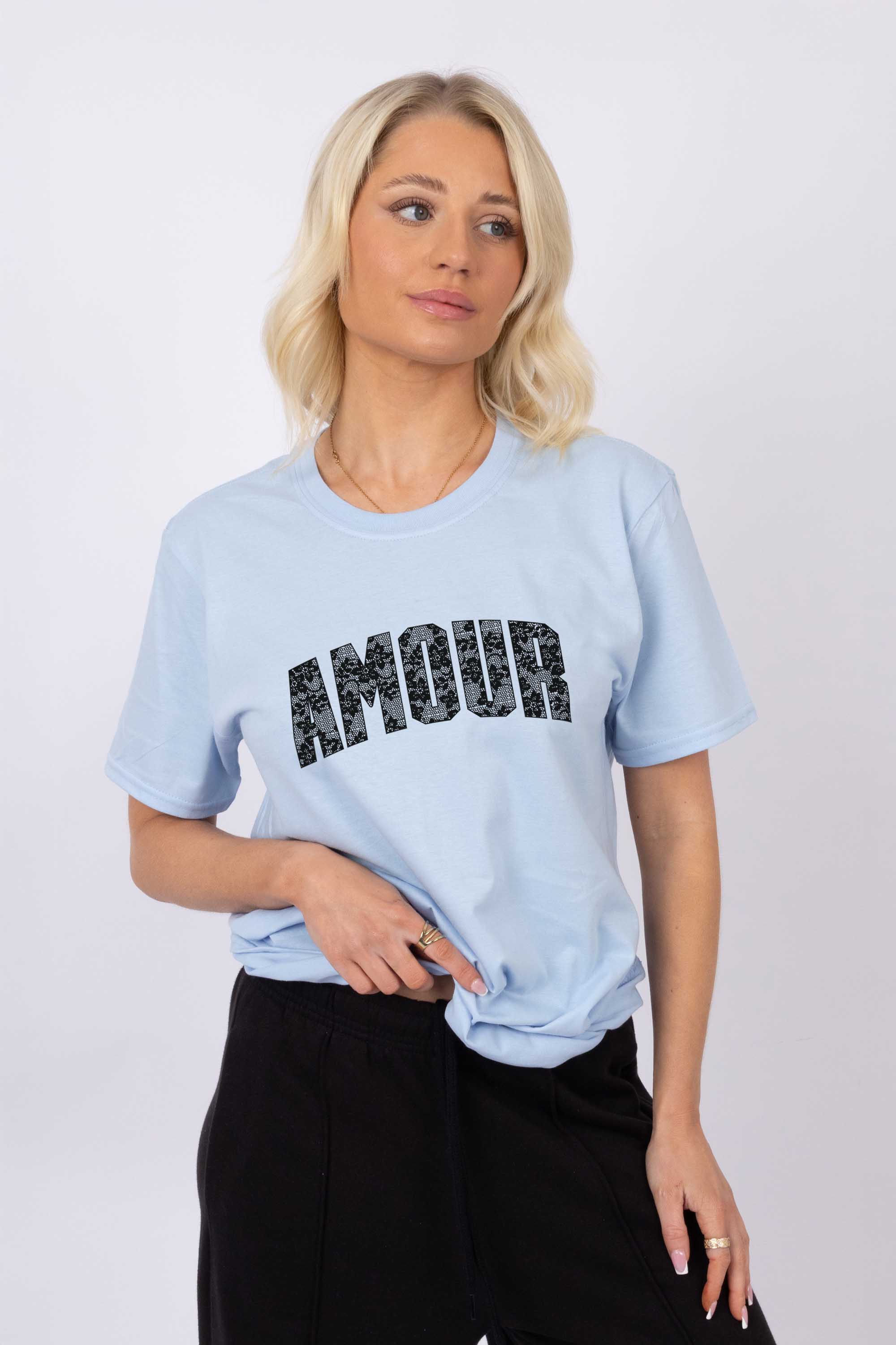 Amour Lace Printed T-Shirt