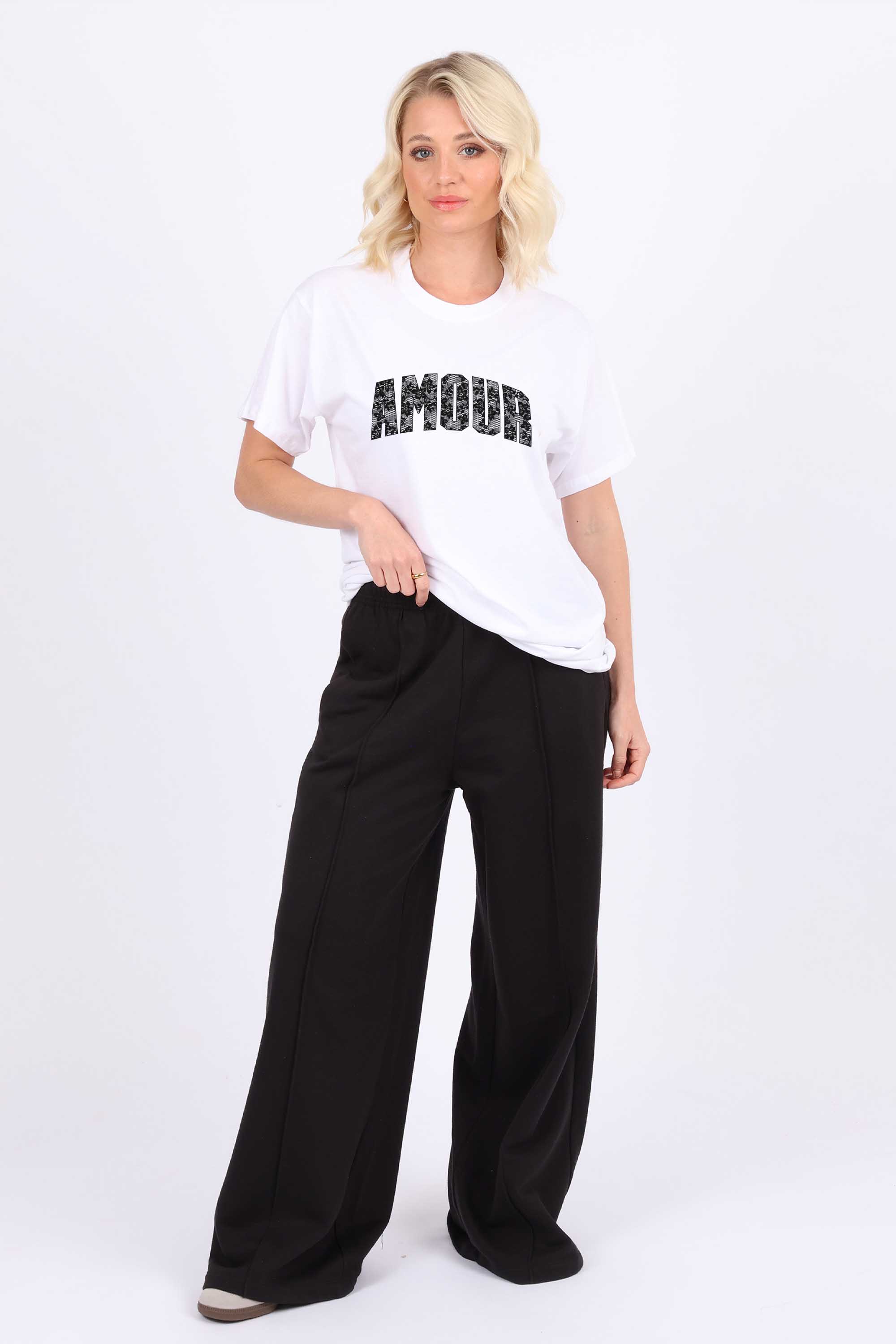Amour Lace Printed T-Shirt