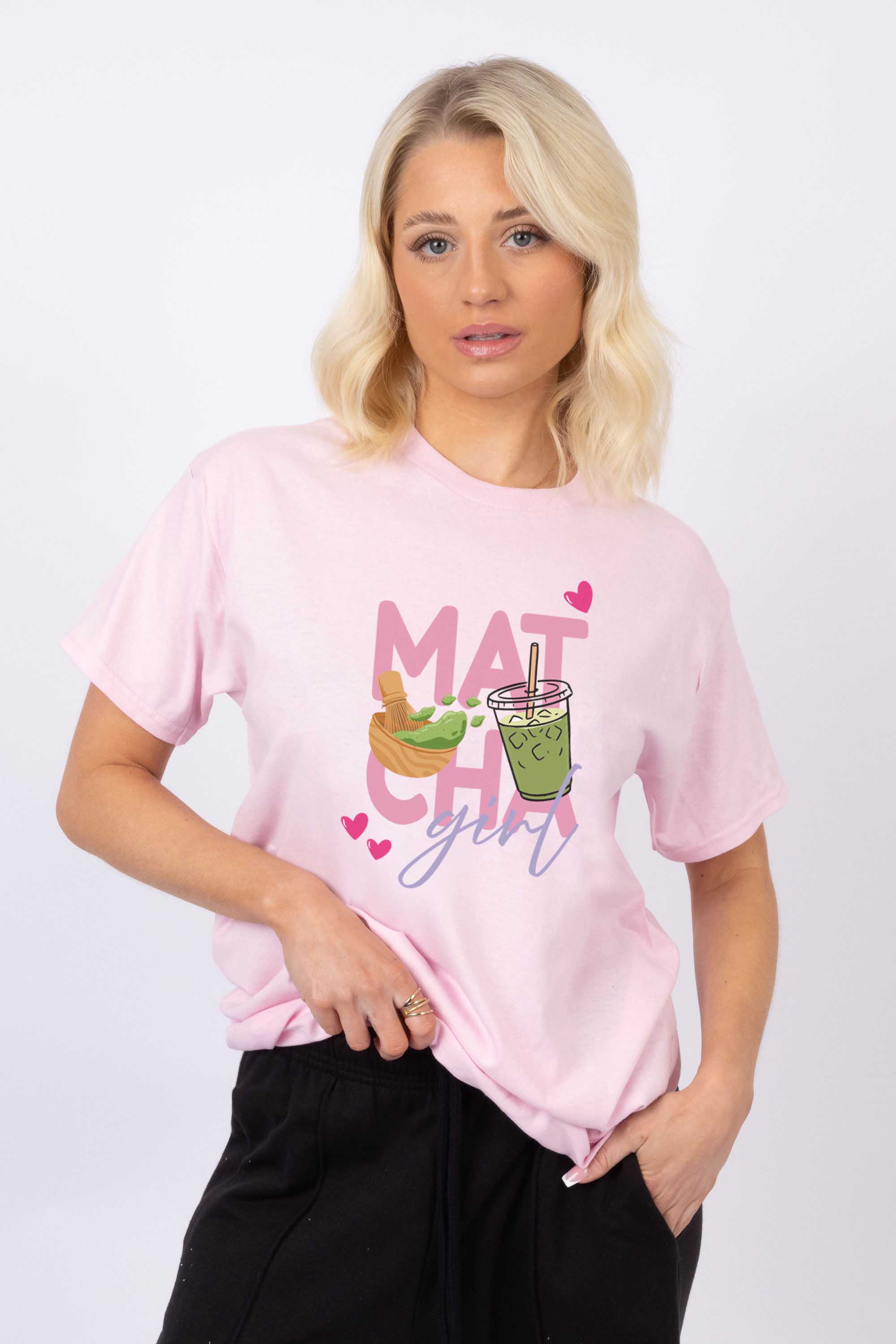 Matcha Girl Printed T-Shirt