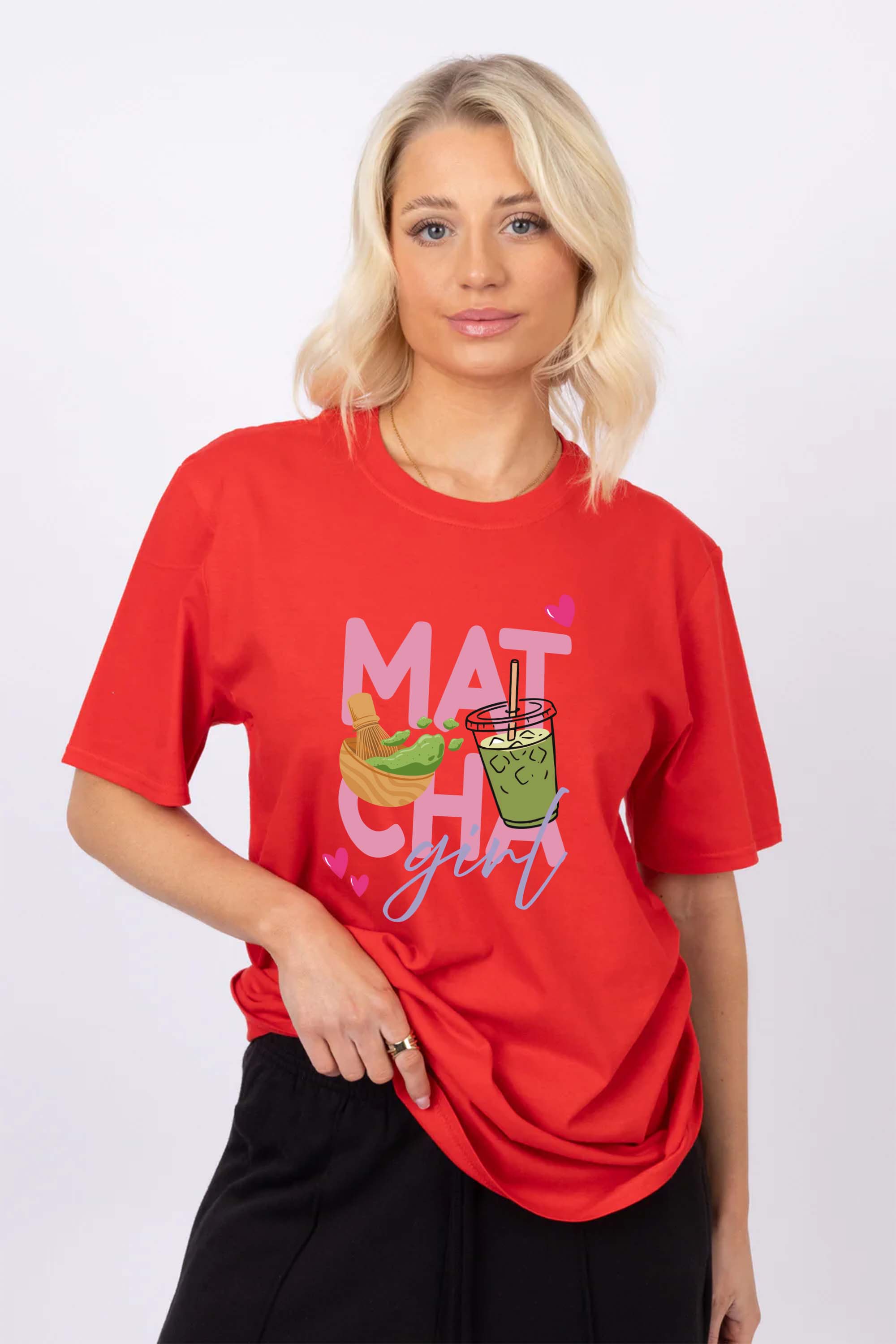 Matcha Girl Printed T-Shirt