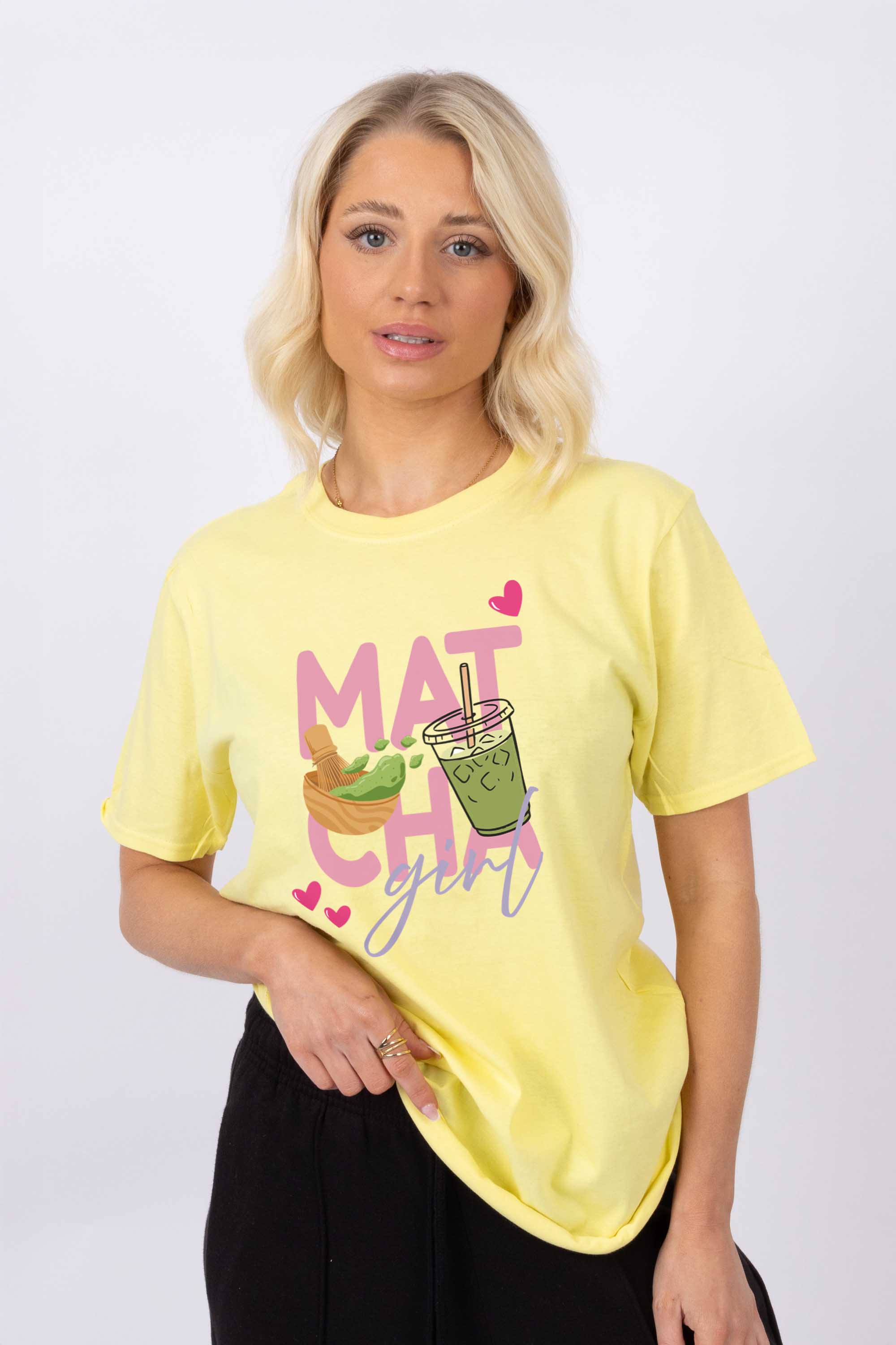 Matcha Girl Printed T-Shirt