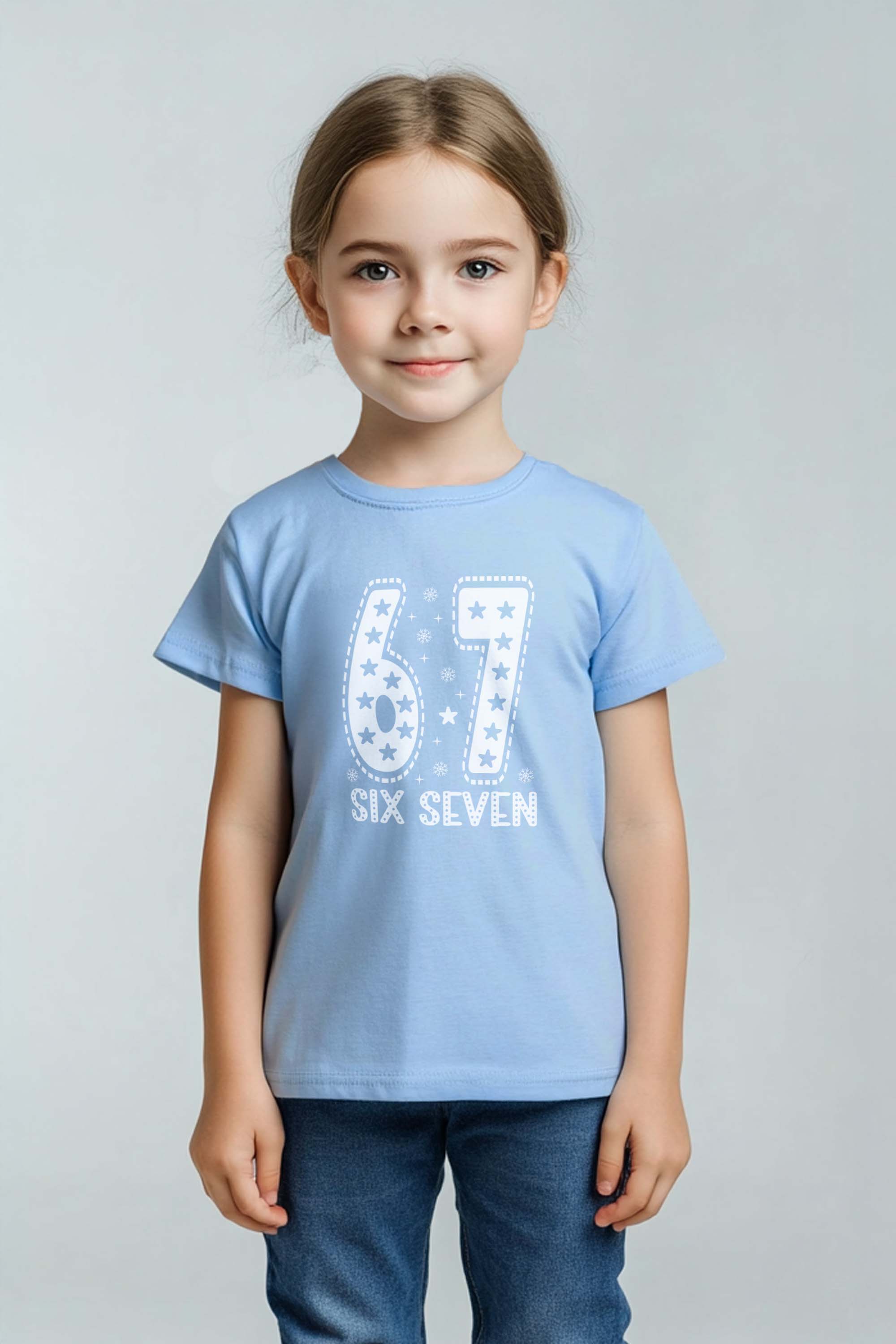 Kids 67 Trend Graphic Printed T-Shirt