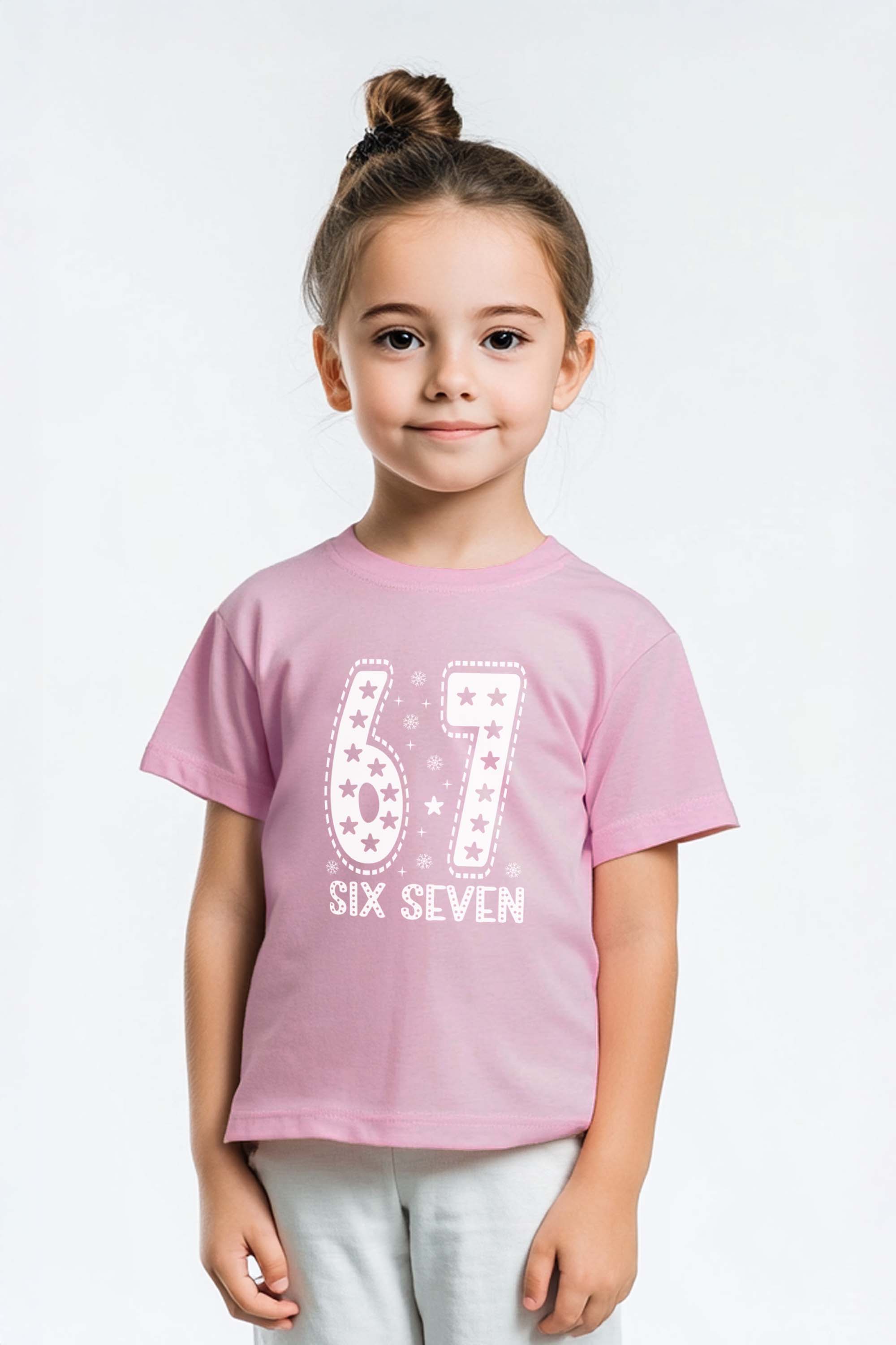 Kids 67 Trend Graphic Printed T-Shirt