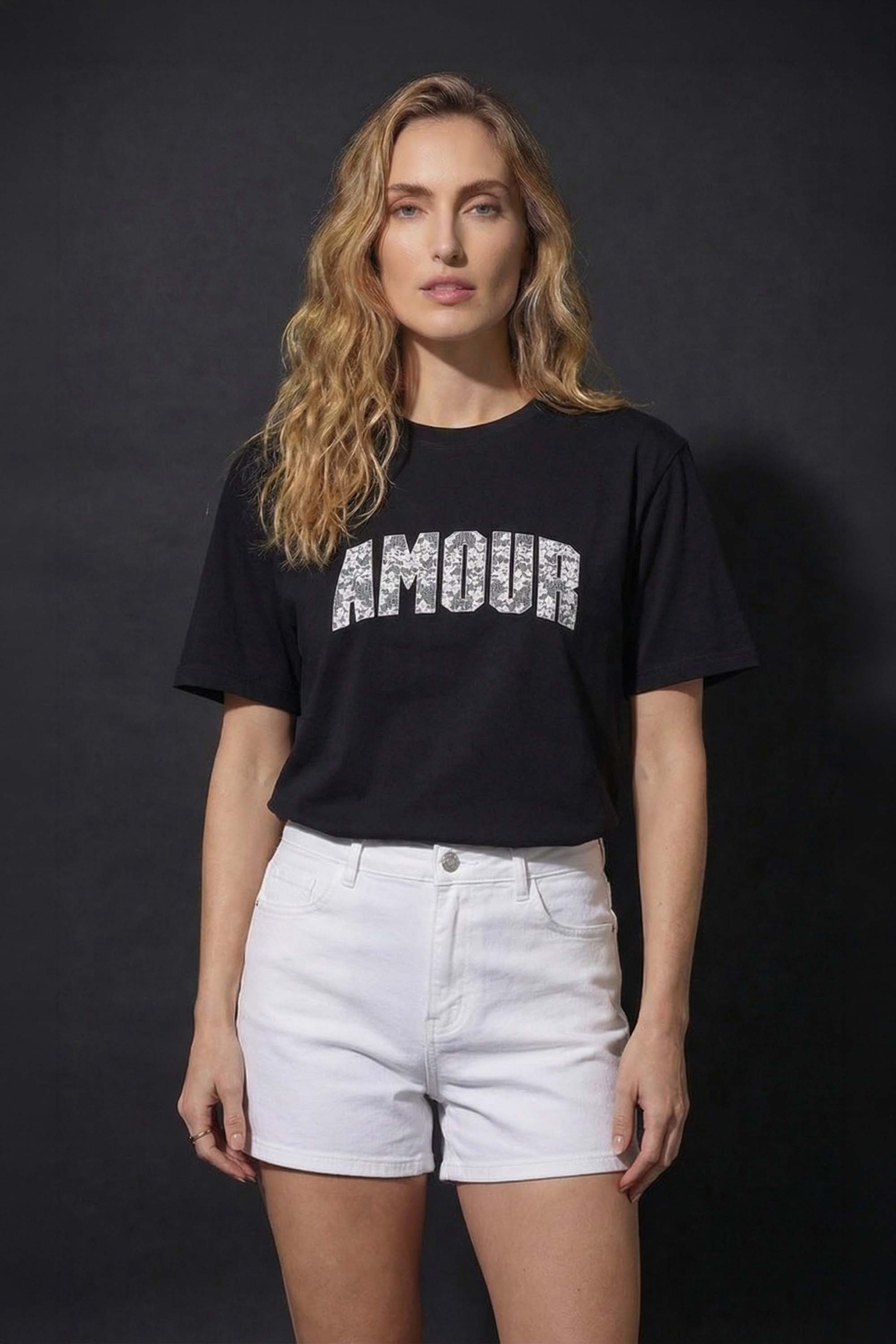 Amour Lace Printed T-Shirt