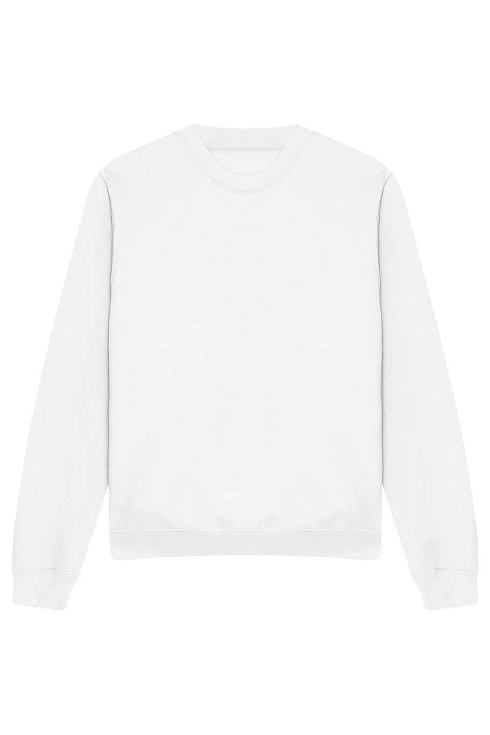 Plain Sweatshirt In Arctic White (Single)
