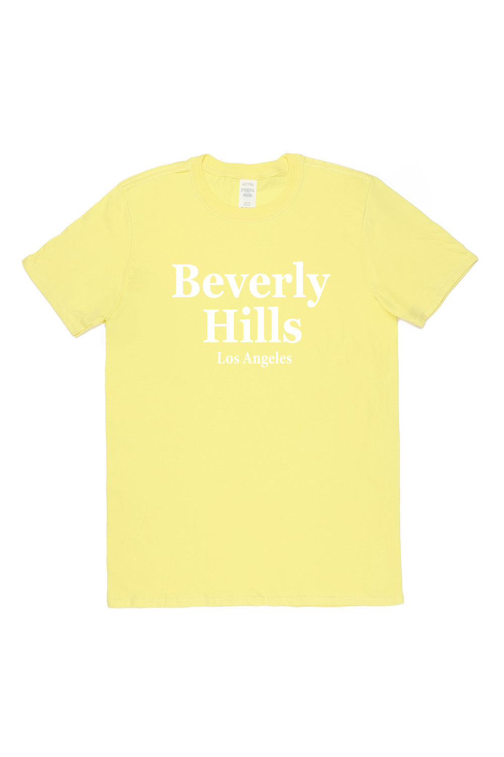 Beverly Hills T-Shirt in Yellow (Custom Packs)
