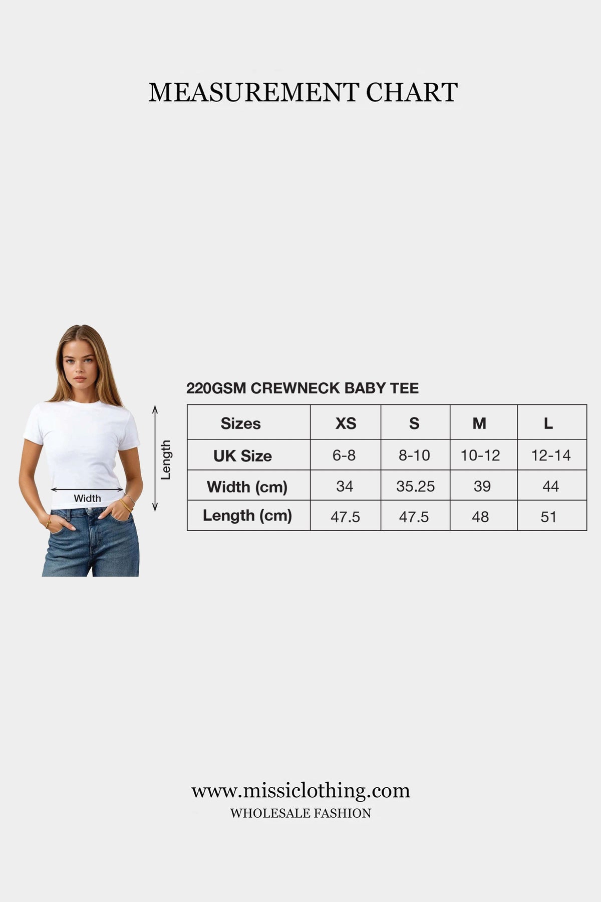 220GSM Manhattan NYC Printed Baby Tee