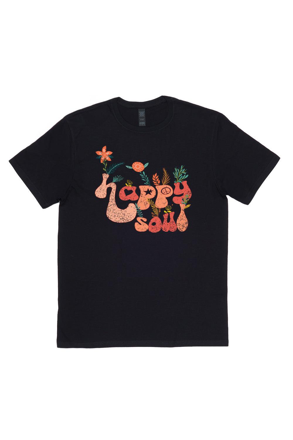 Happy Soul T-Shirt in Black (Custom Packs)