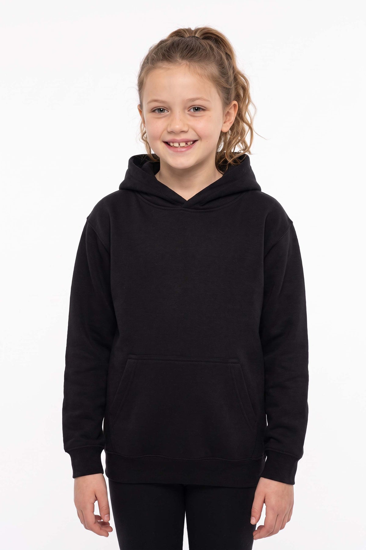 Kids Plain Pullover Hoodie
