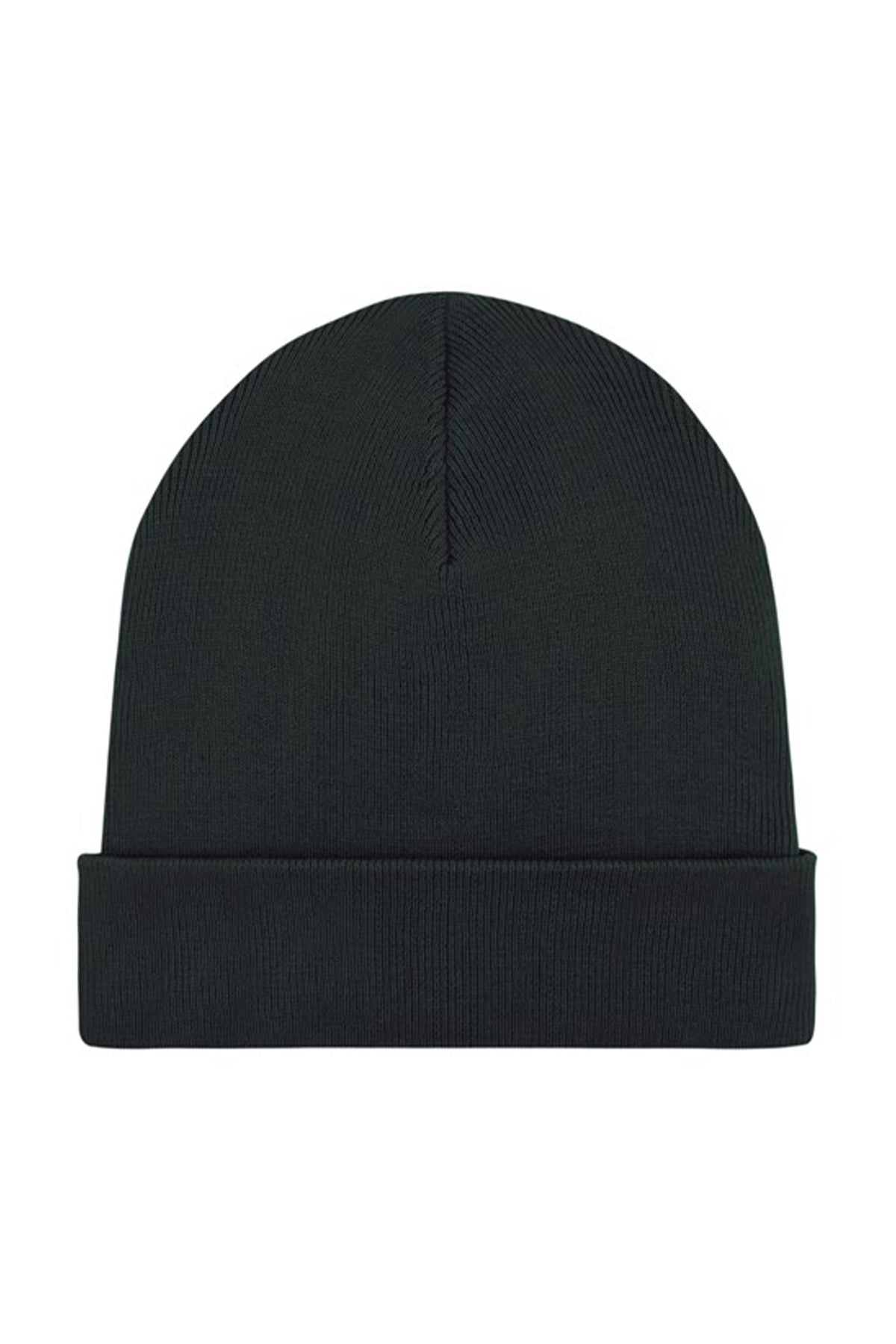 Plain Ribbed Beanie Hat