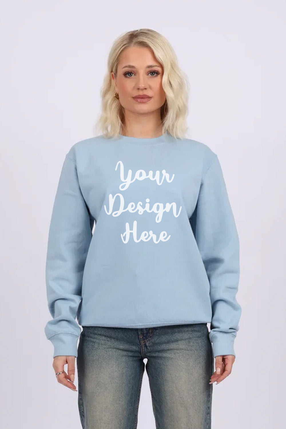 Unisex Crewneck Custom Printed Sweatshirt