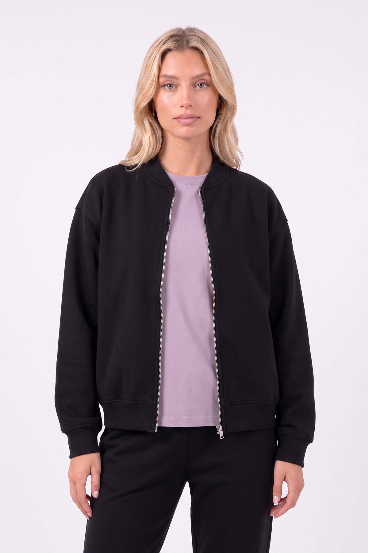 440GSM Signature heavyweight Custom Printed Bomber Sweat