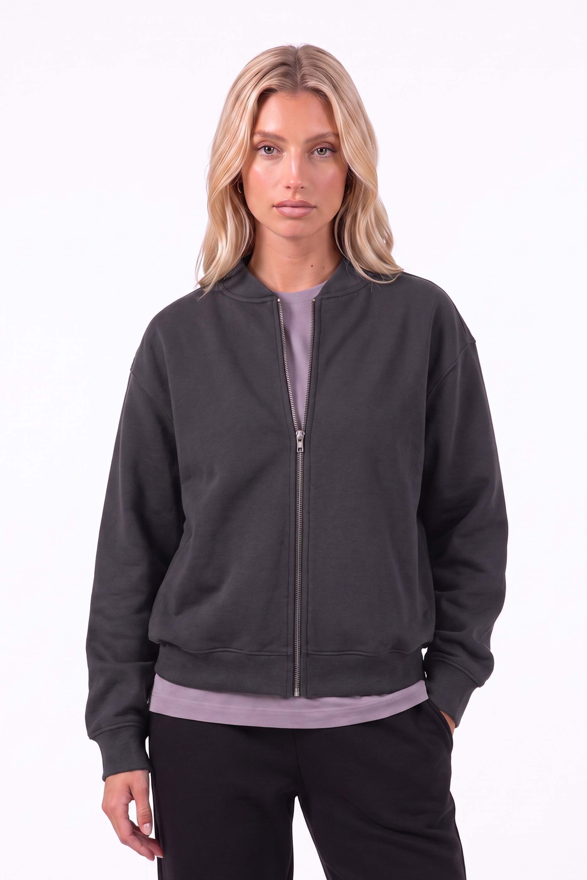 440GSM Signature heavyweight Custom Printed Bomber Sweat