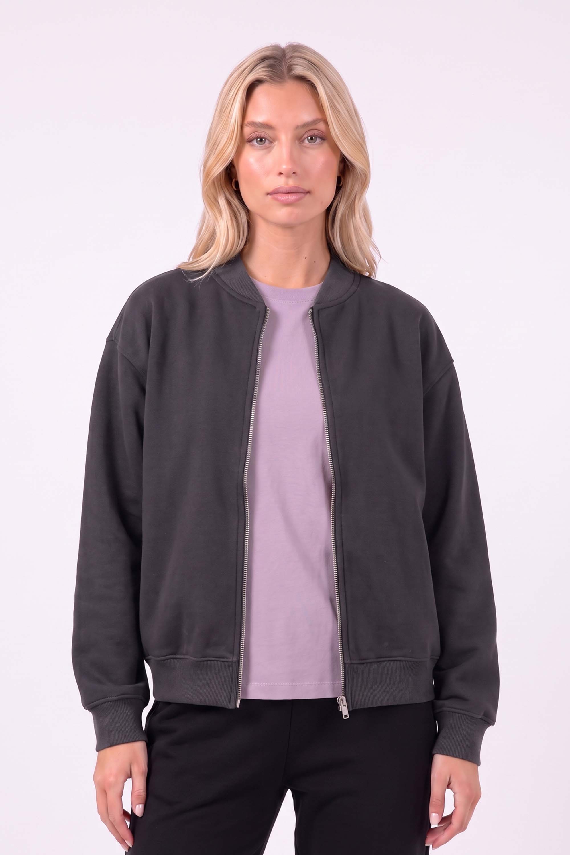 440GSM Signature heavyweight Custom Printed Bomber Sweat