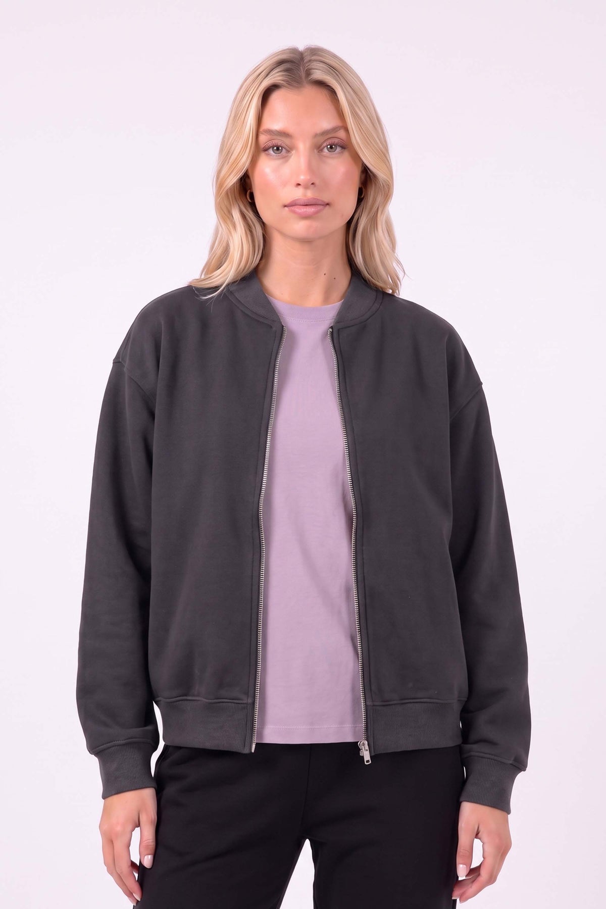 440GSM Signature heavyweight Plain Bomber Sweat