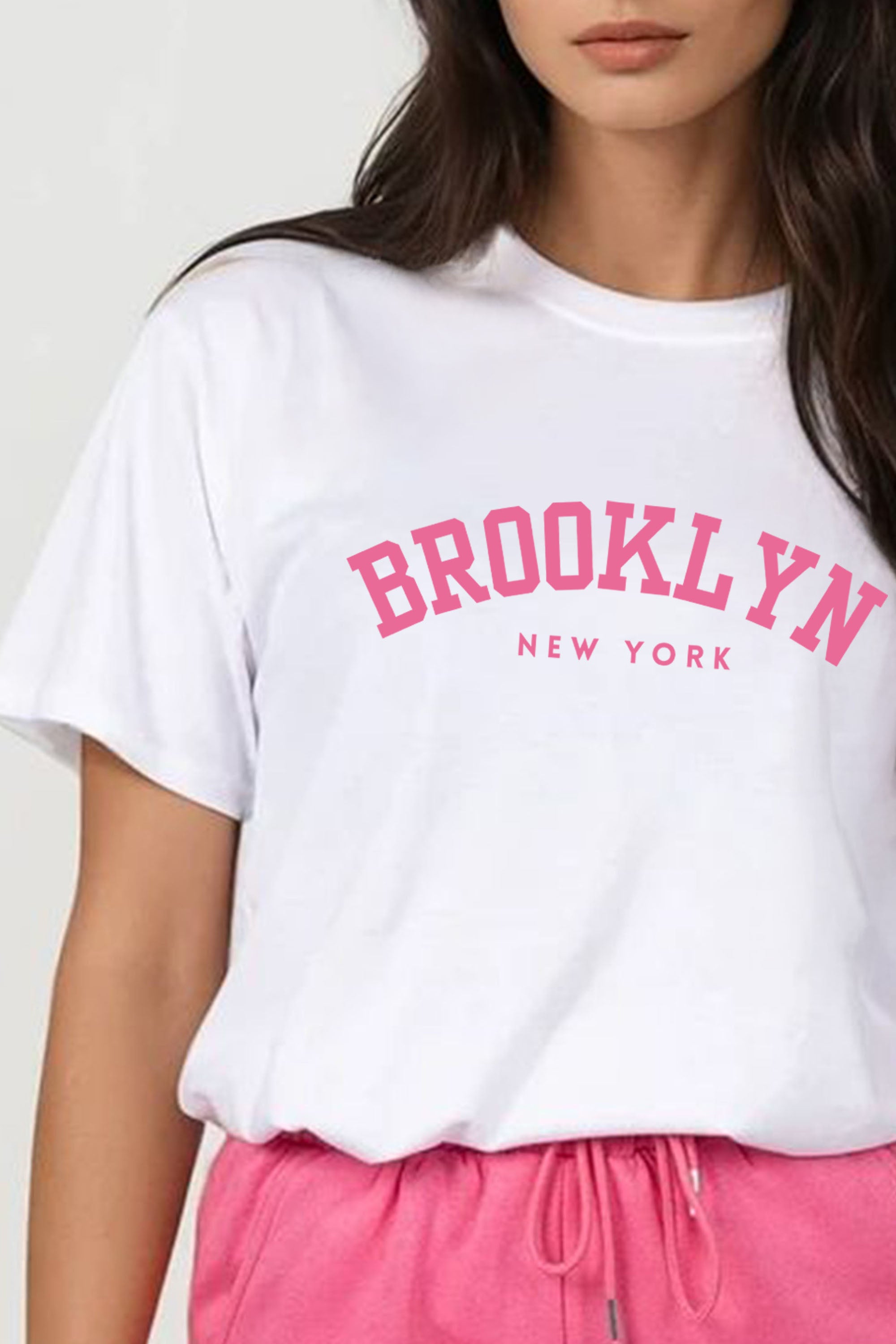 Regular Fit T-shirt & Short Set In Brooklyn New York Print (Pack of 4 sets)