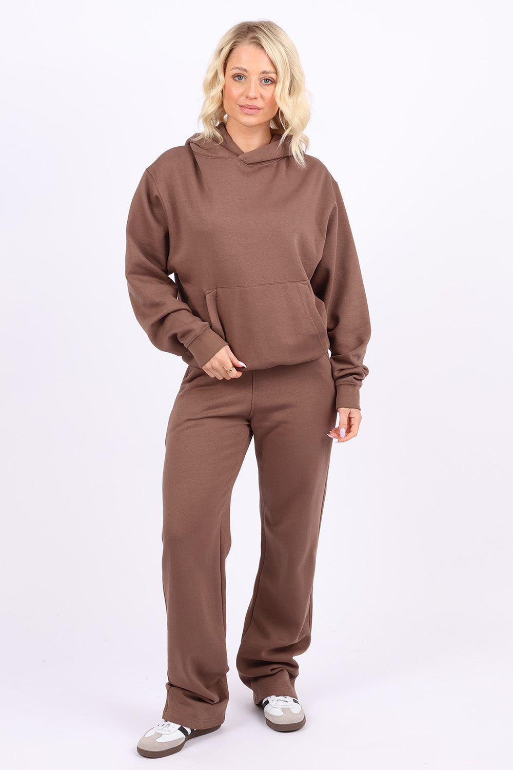 Oversized LSF Fleece Hoodie & Straight Leg Jogger Set (Pack of 4 Sets)